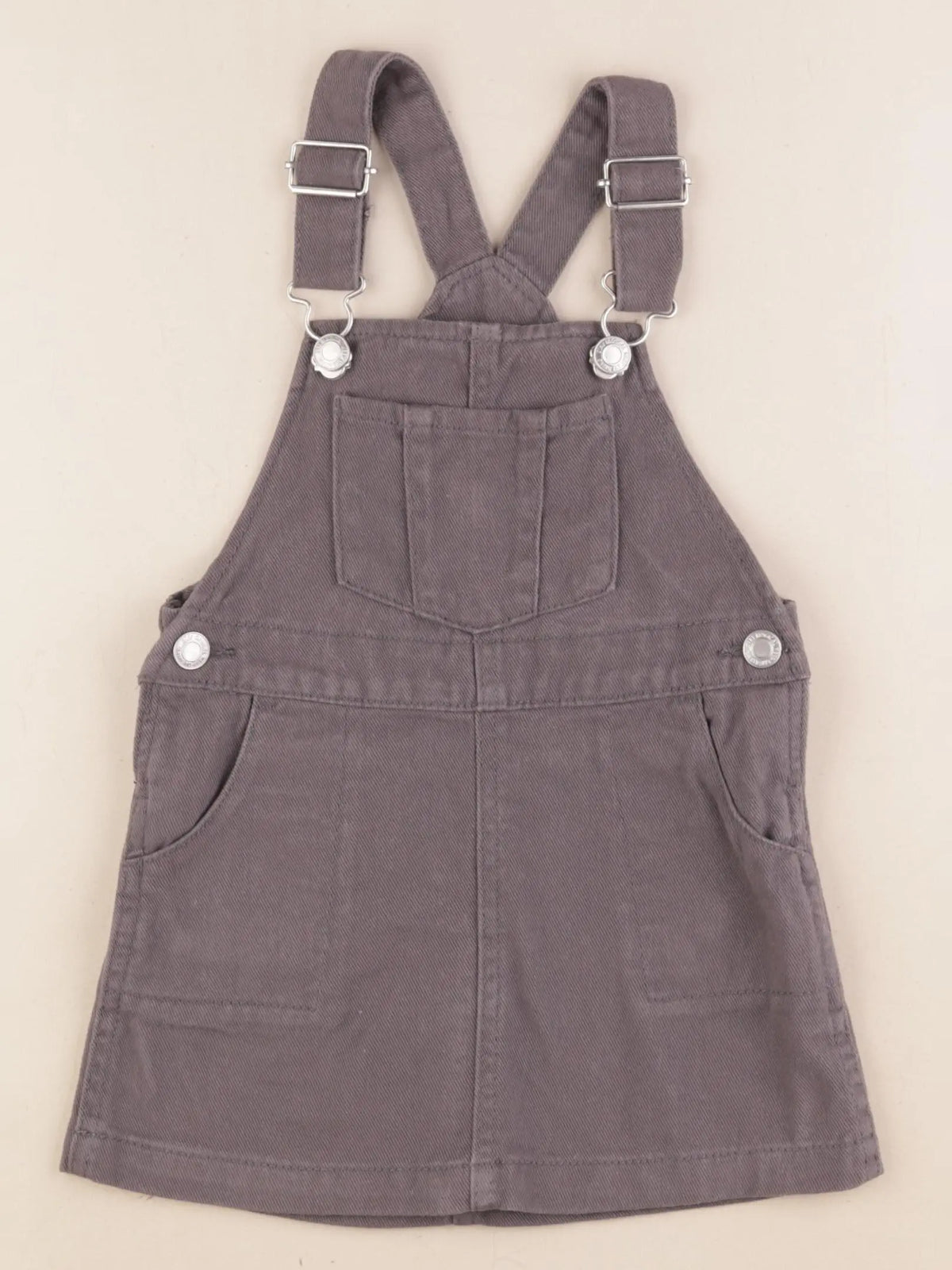 H&M - robe gris - 18/24 mois