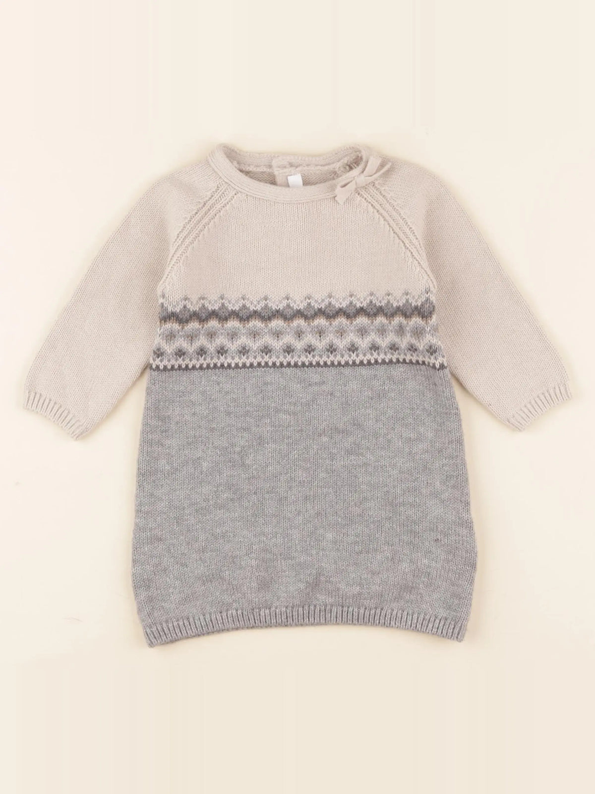 Jacadi - robe gris - 6 mois