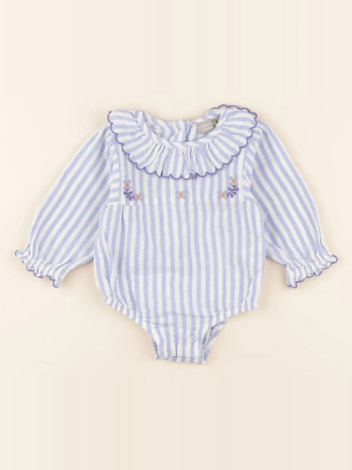 Boutchou - combinaison bleu - 6 mois