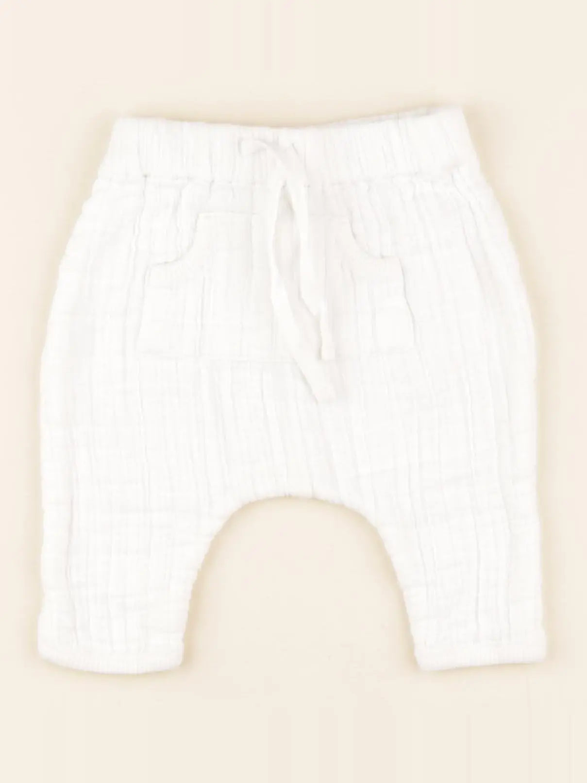 Boutchou - sarouel blanc - 1 mois