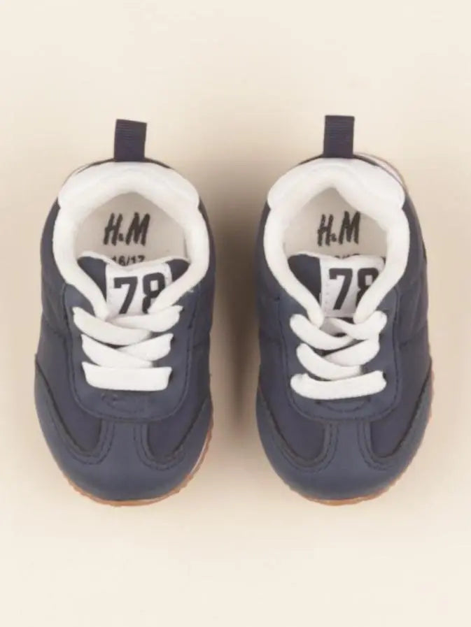 H&M - baskets bleu - pointure 16/17