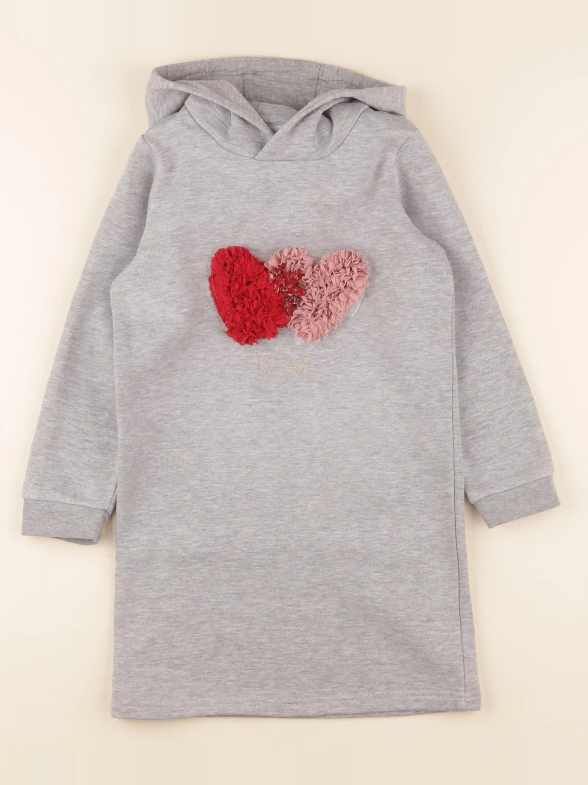 Vertbaudet - robe gris - 6 ans