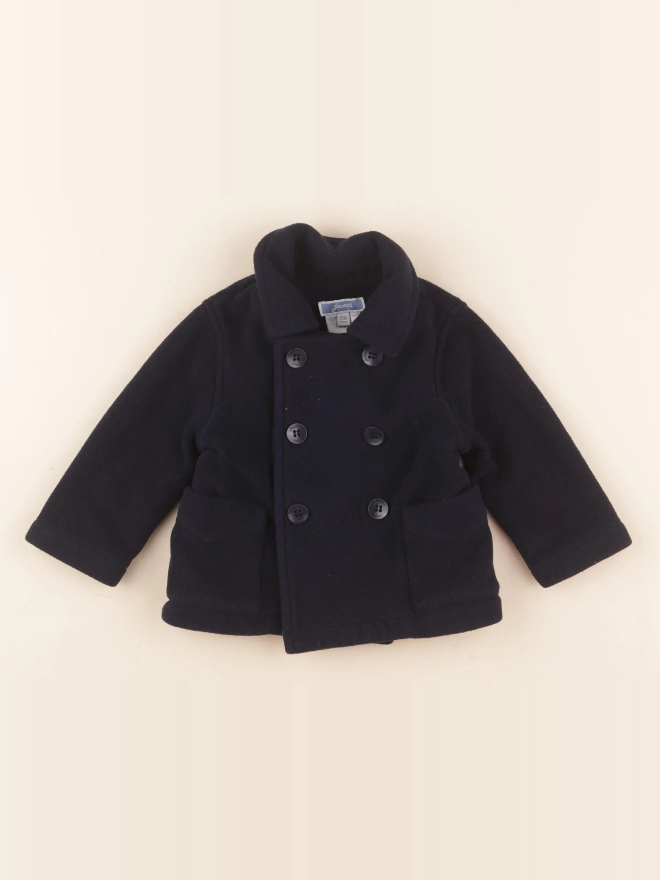 Jacadi - veste bleu - 12 mois