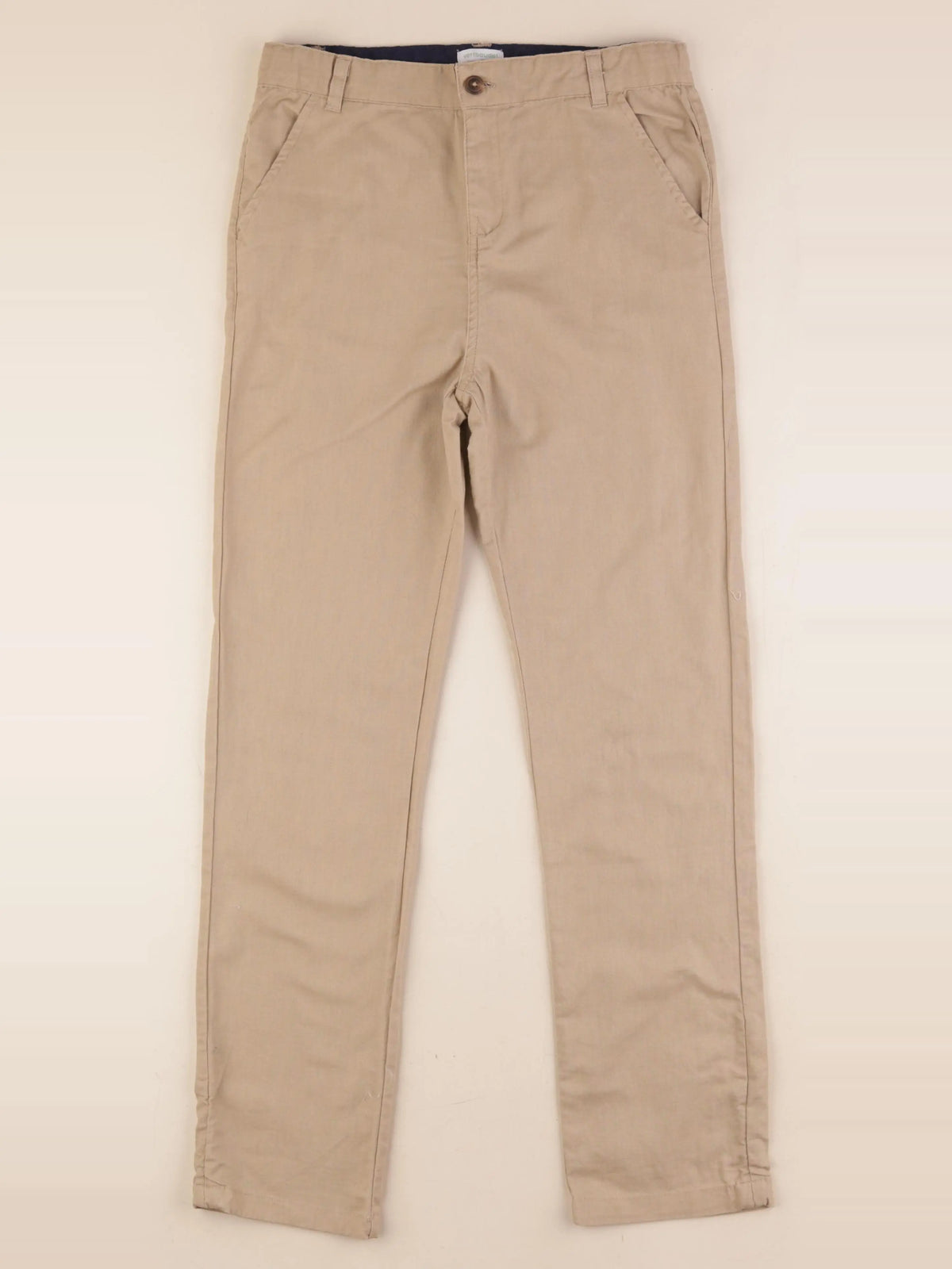 Vertbaudet - pantalon marron - 12 ans