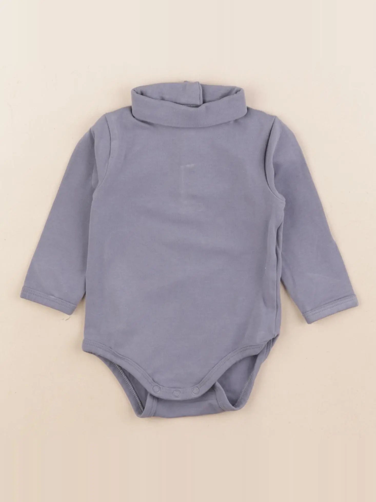 Vertbaudet - body bleu - 6 mois