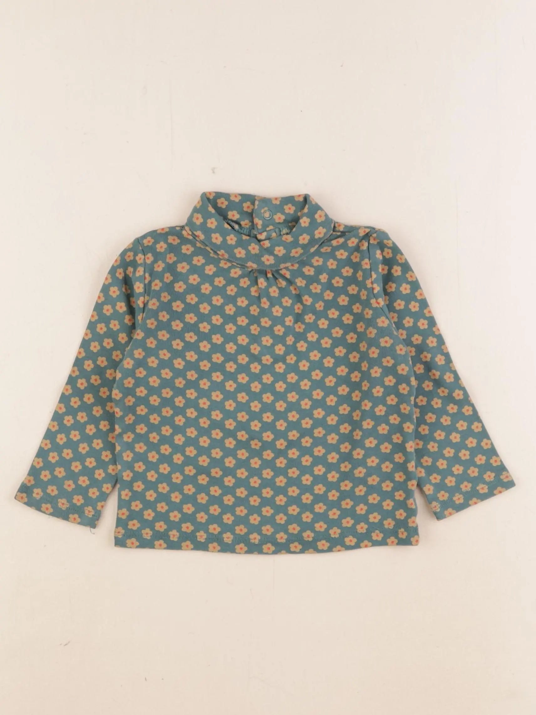 Boutchou - tee-shirt vert - 12 mois