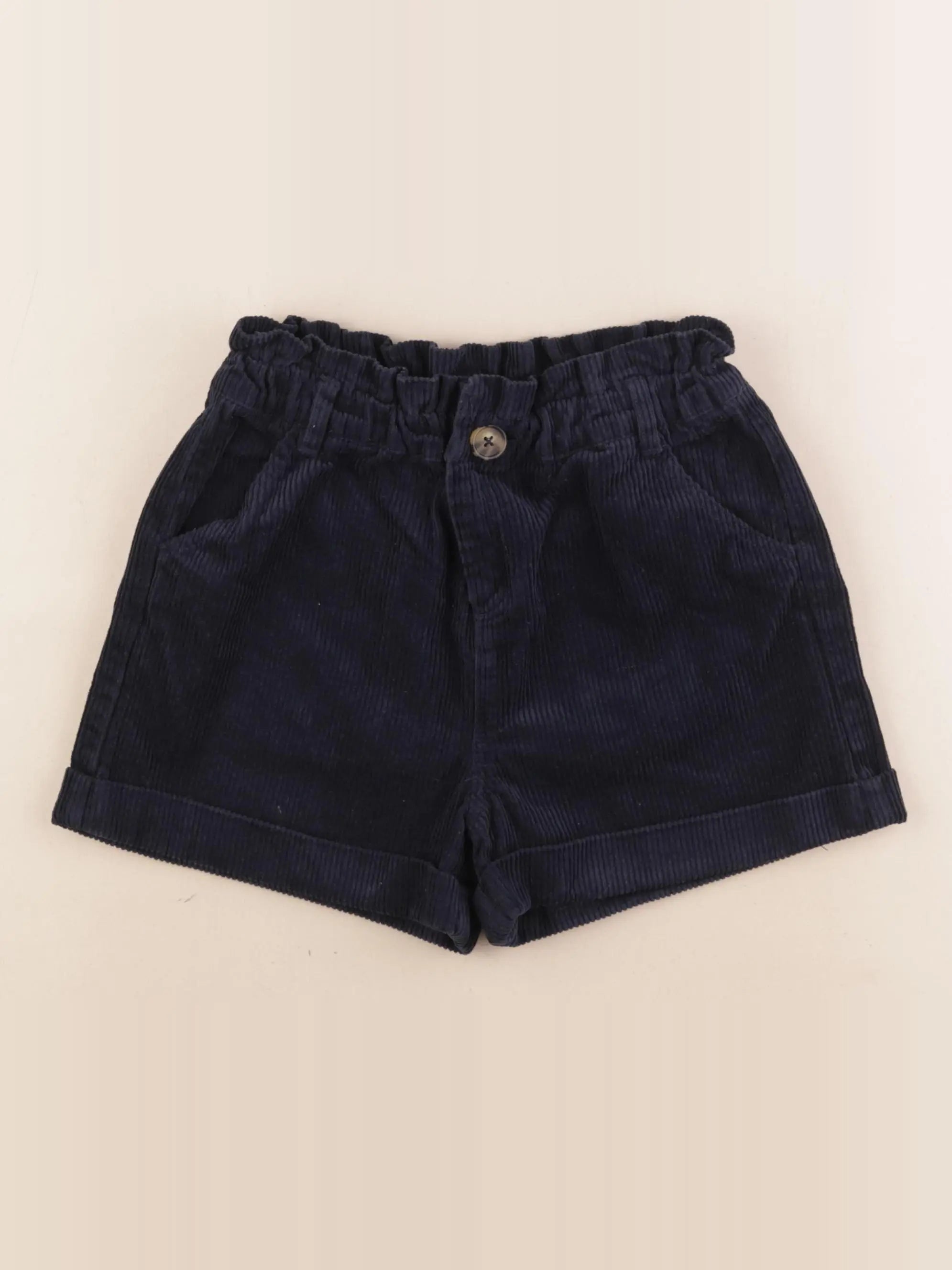 Vertbaudet - short bleu - 8 ans