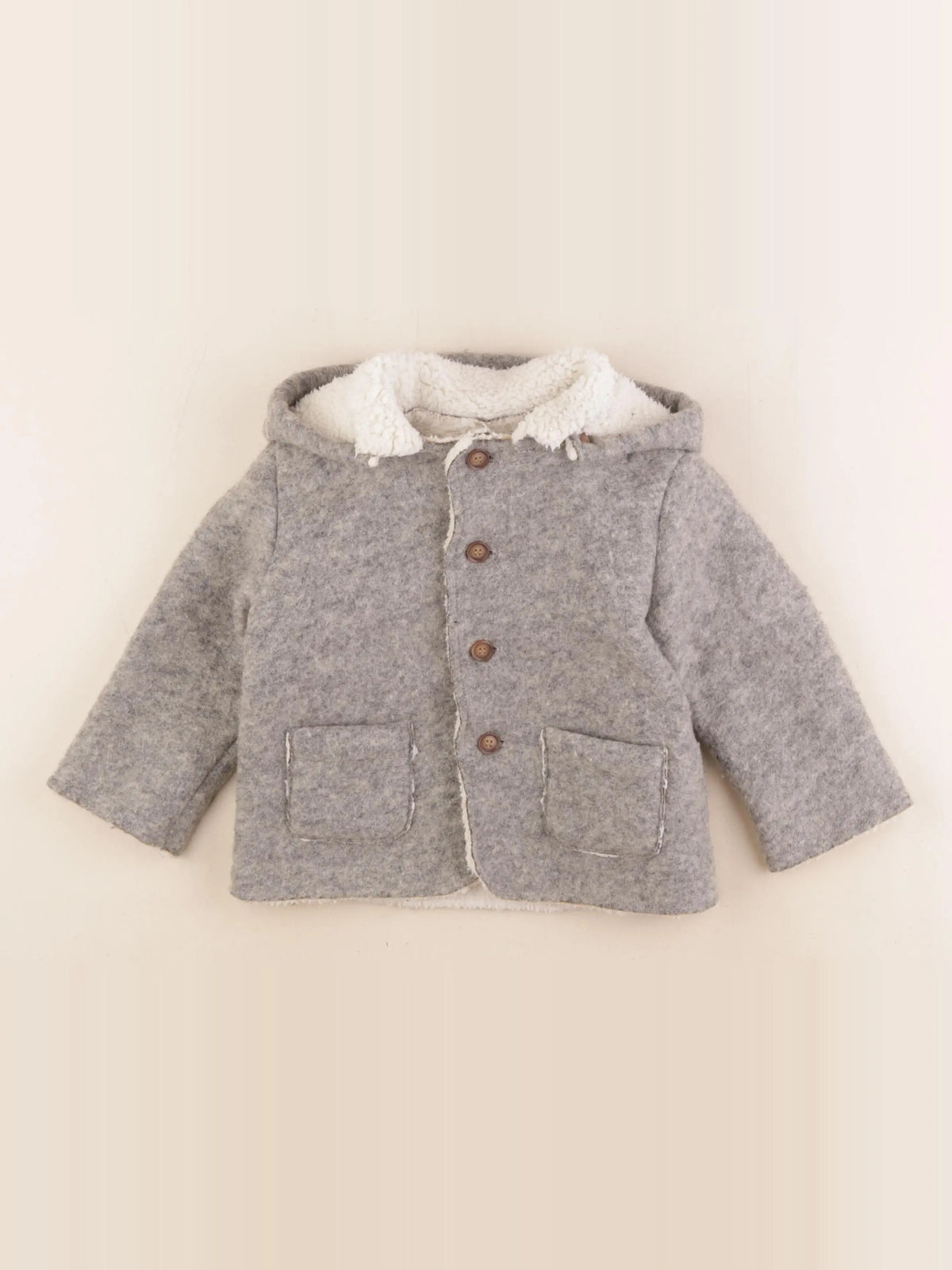 Boutchou - veste gris - 18 mois