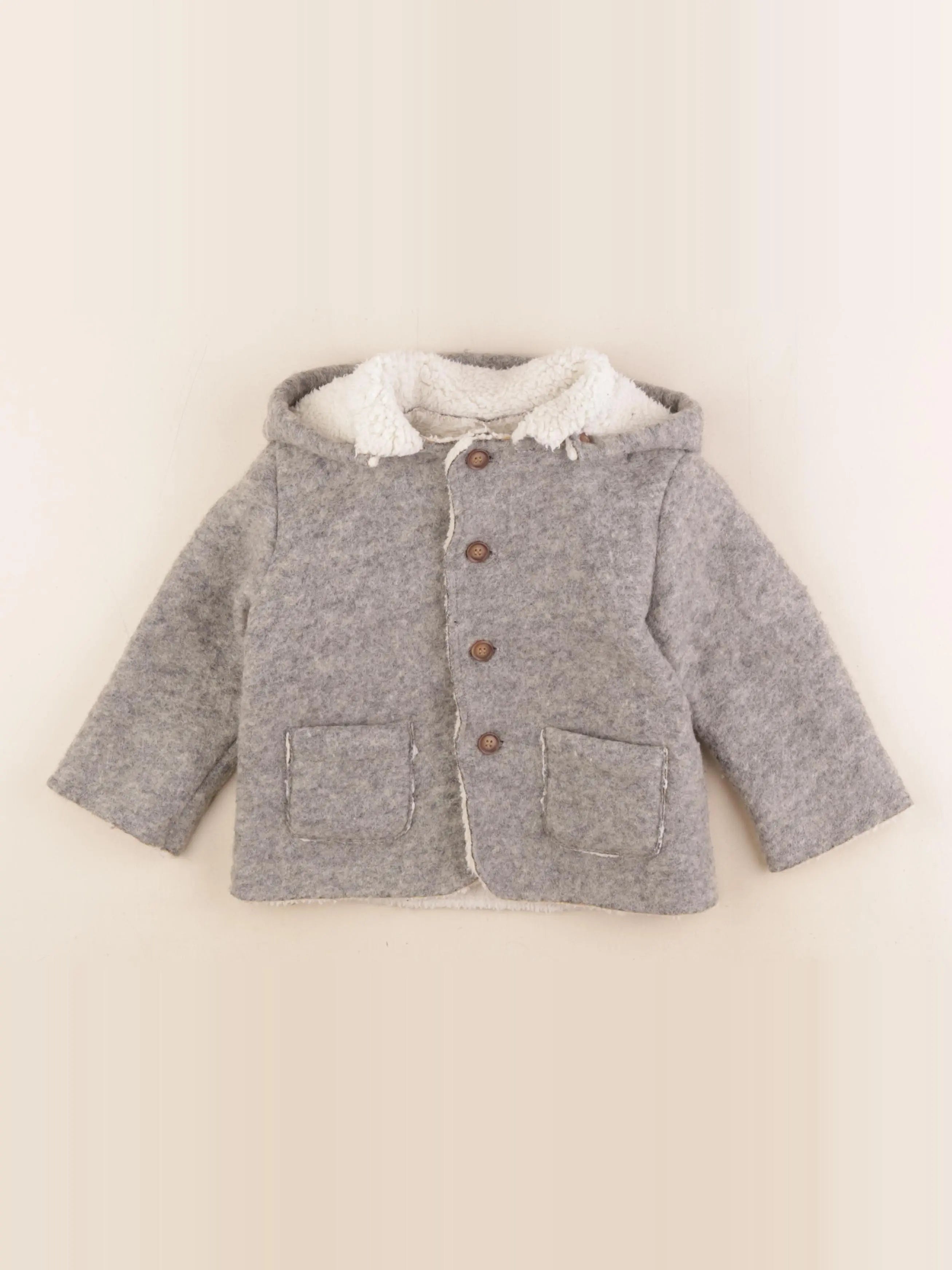 Boutchou - veste gris - 18 mois