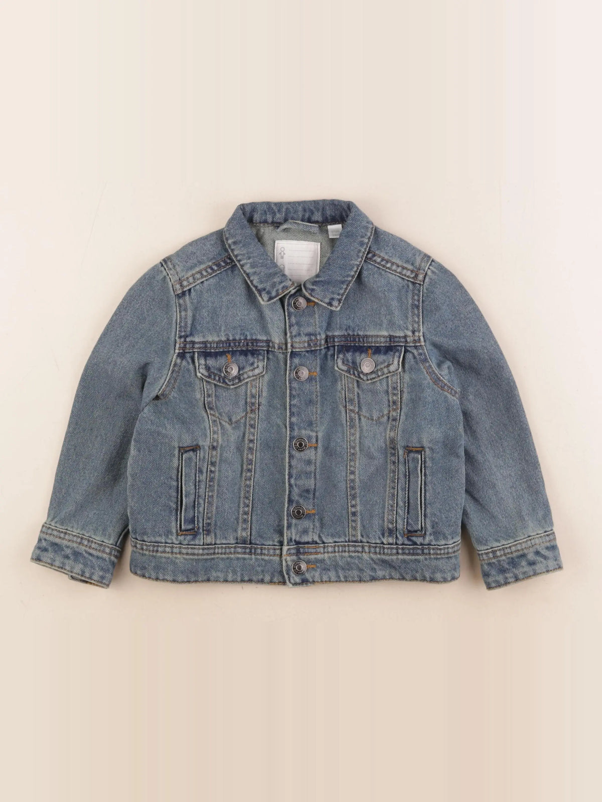 Vertbaudet - veste bleu - 3 ans