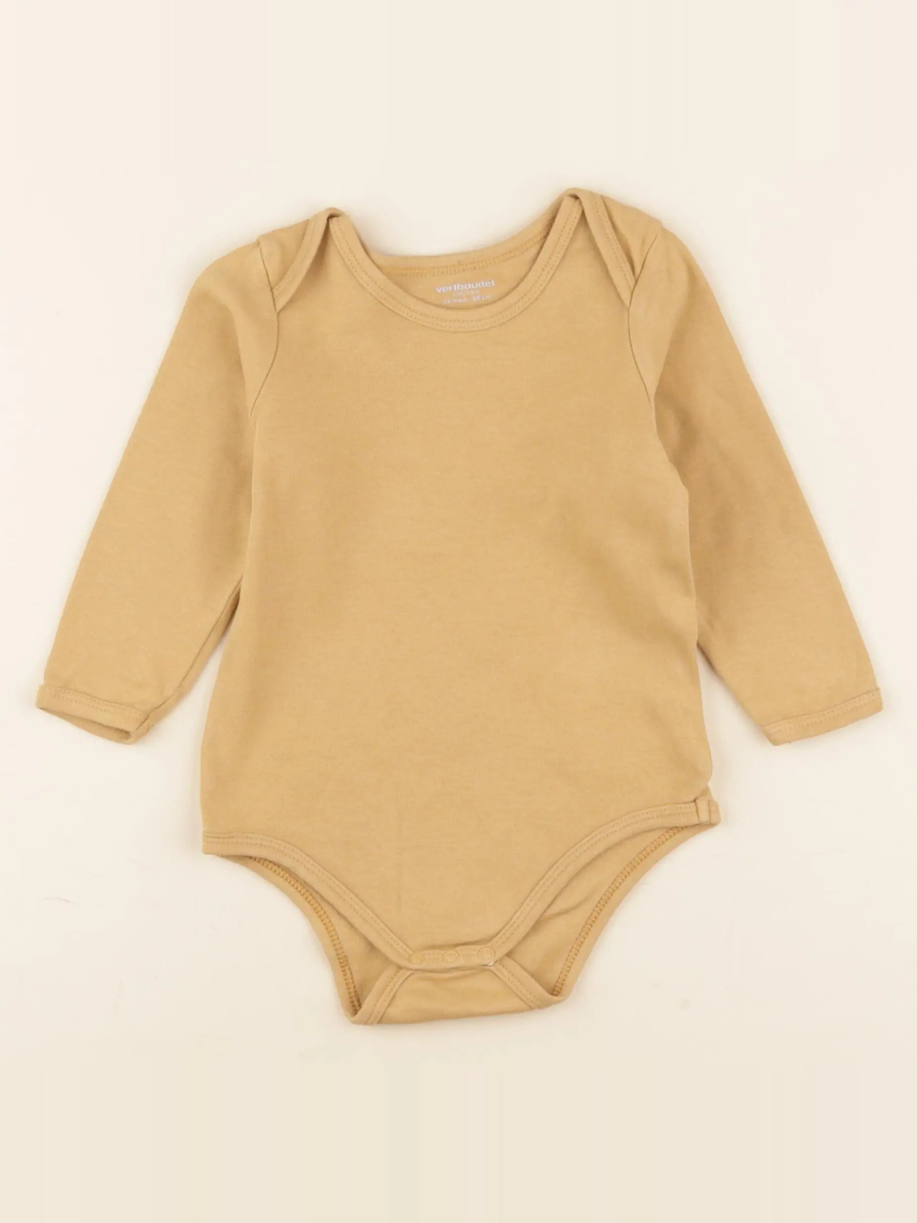 Vertbaudet - body jaune - 24 mois