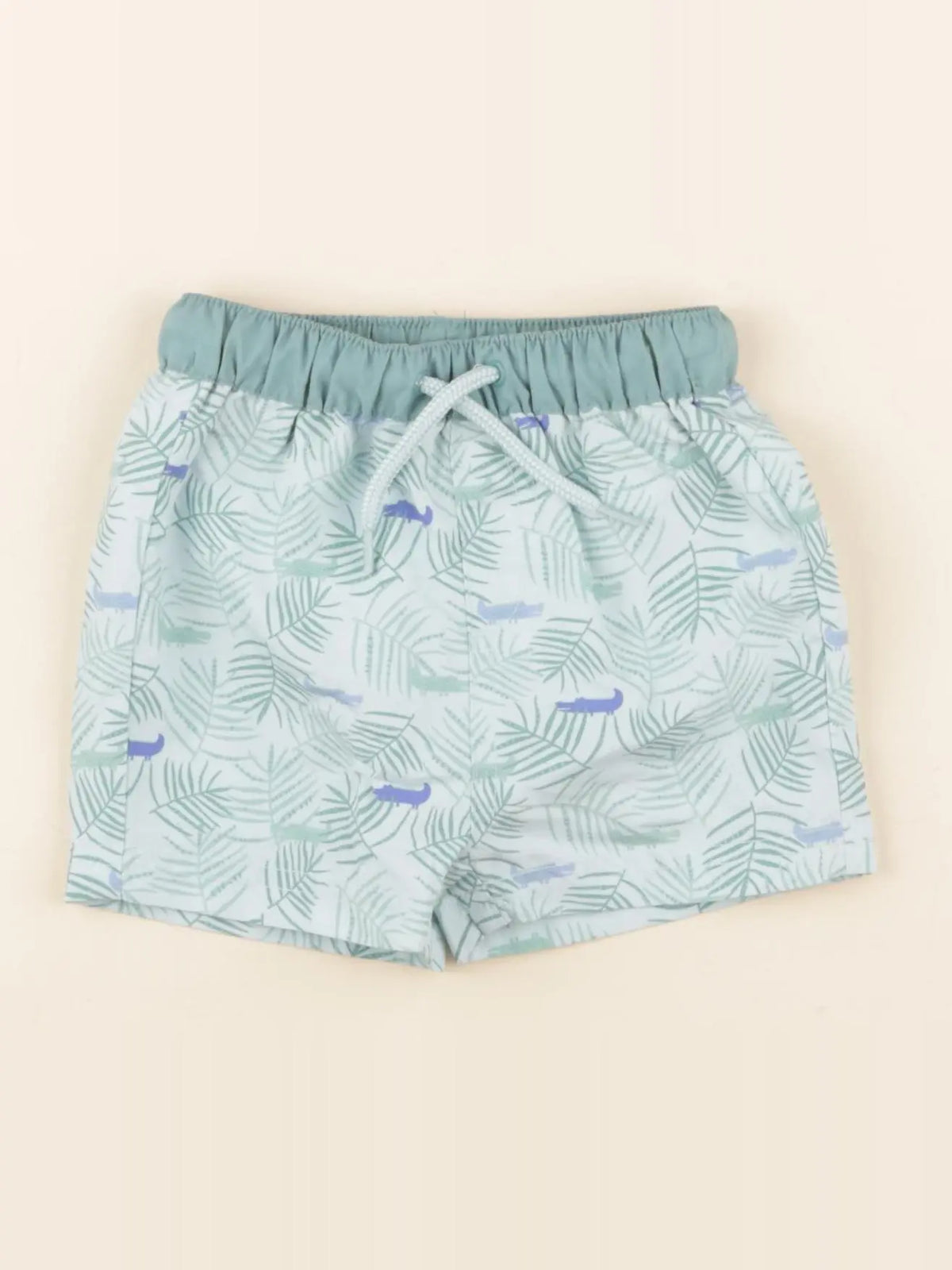 Vertbaudet - maillot de bain bleu - 6 mois