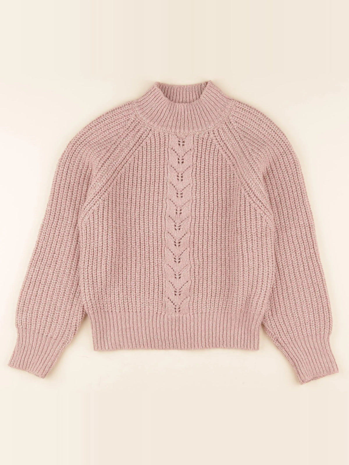 Monoprix - pull rose - 12 ans