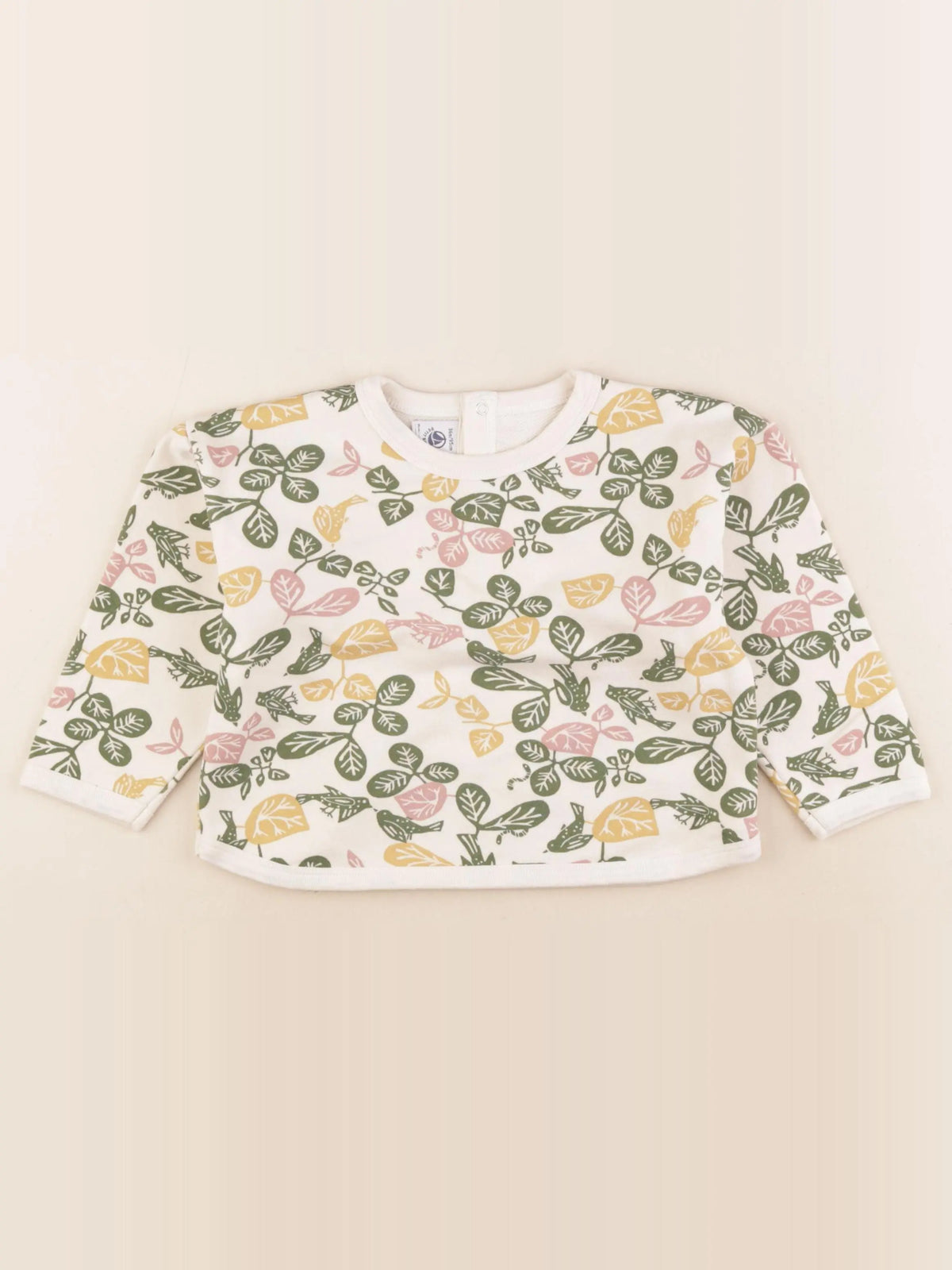 Petit Bateau - sweat beige, multicolore - 36 mois