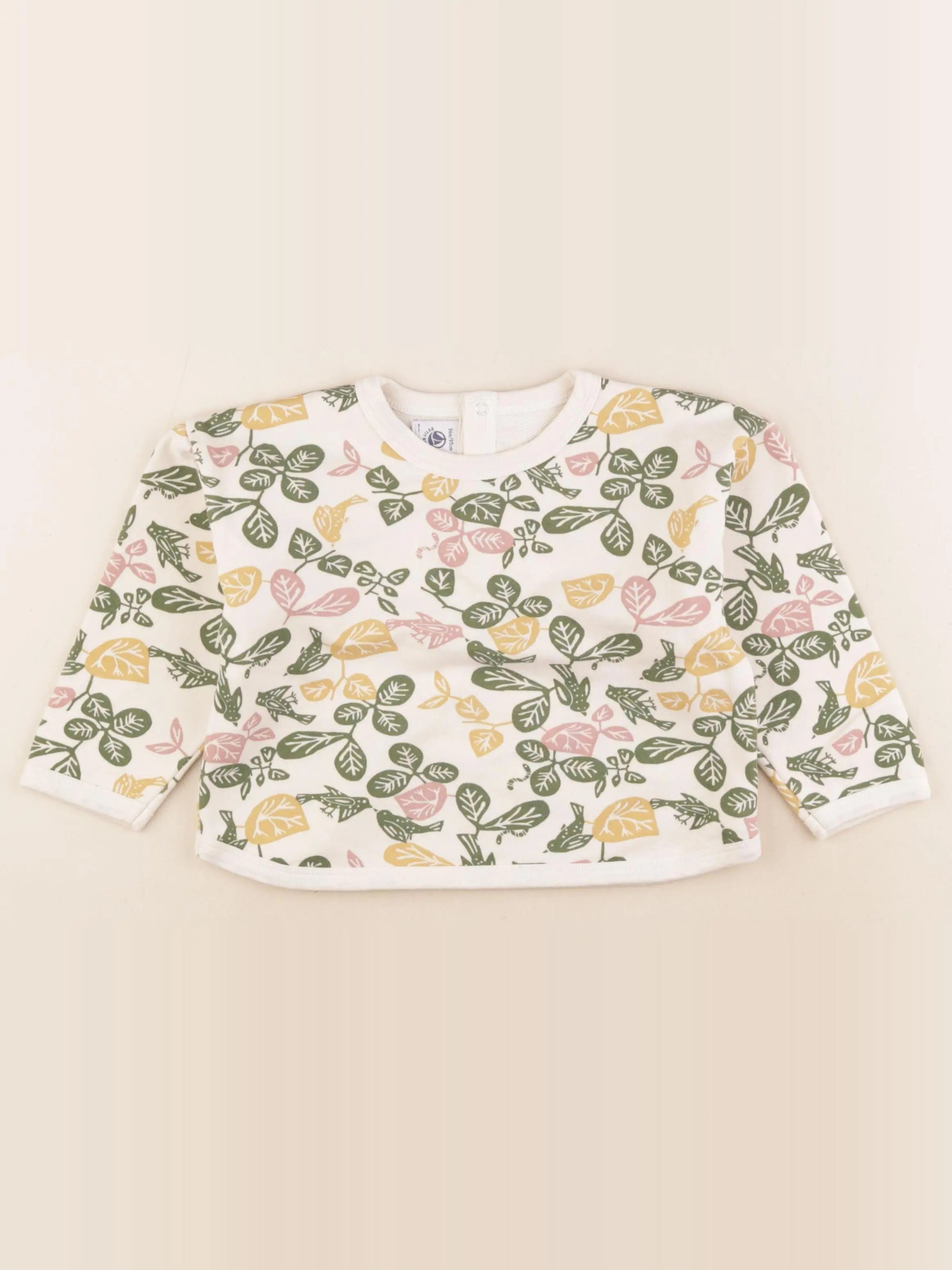 Petit Bateau - sweat beige, multicolore - 36 mois