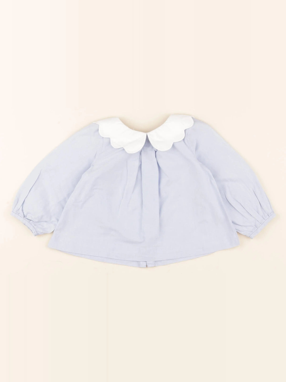 Jacadi - blouse bleu - 18 mois