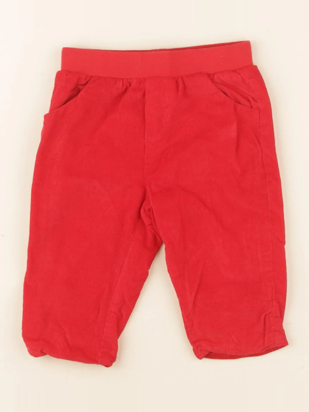 Jacadi - pantalon rouge - 12 mois