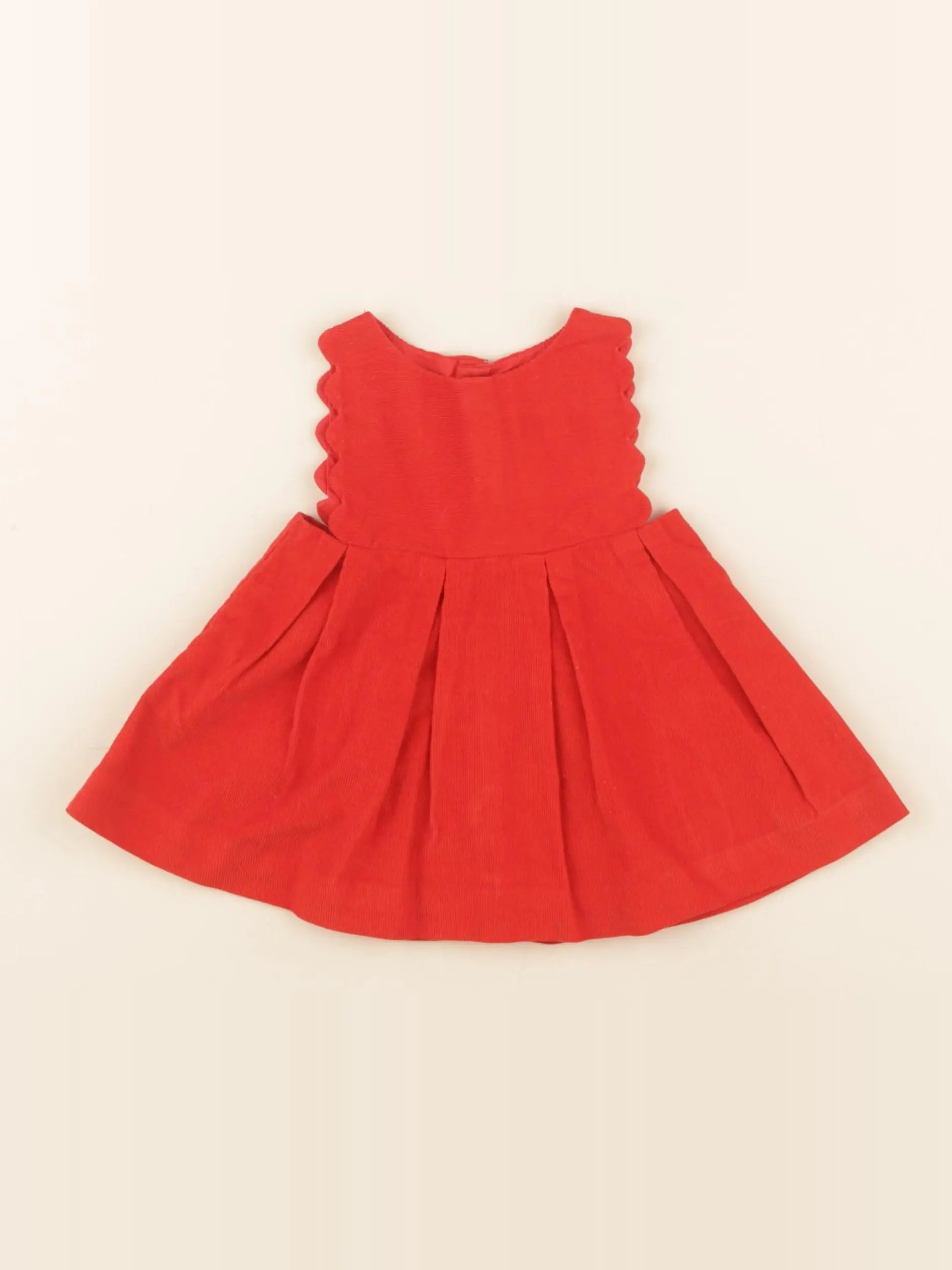 Jacadi - robe rouge - 1 mois