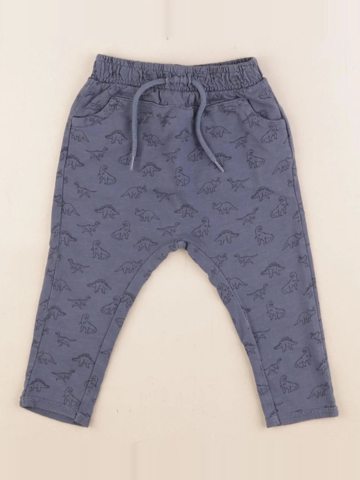 Vertbaudet - pantalon bleu - 9 mois