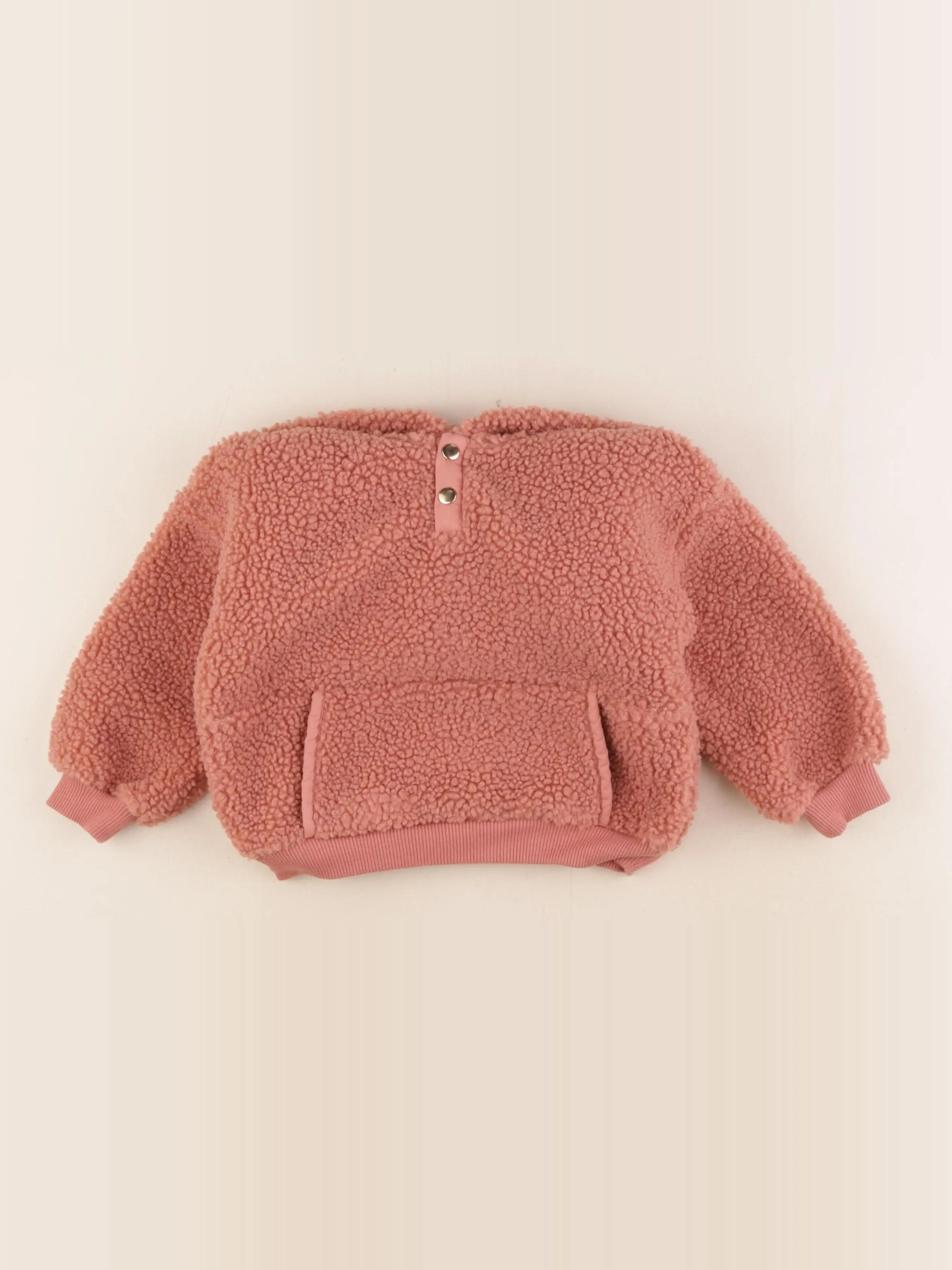 Vertbaudet - sweat rose - 3 ans
