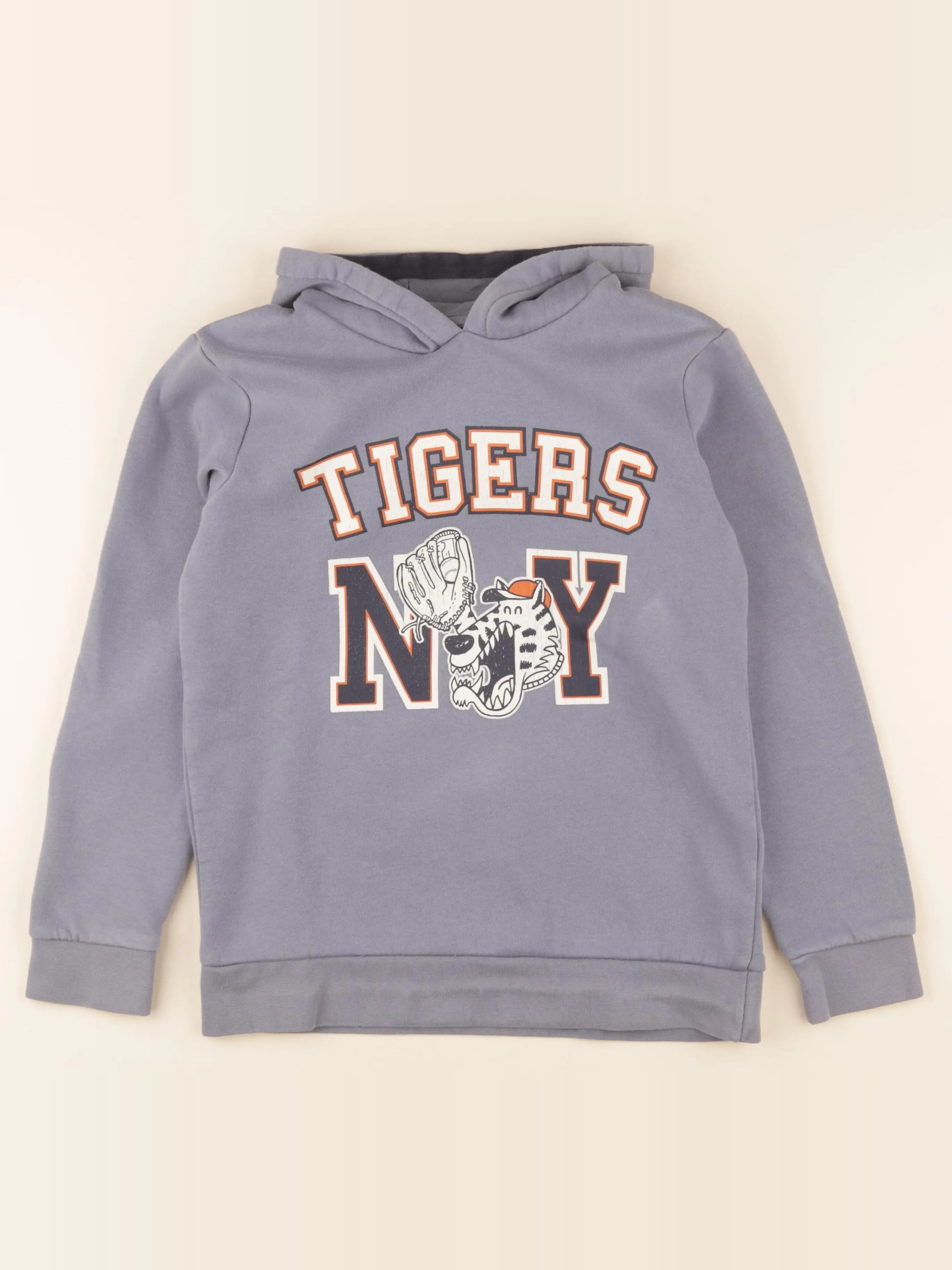 Vertbaudet - sweat bleu - 12 ans