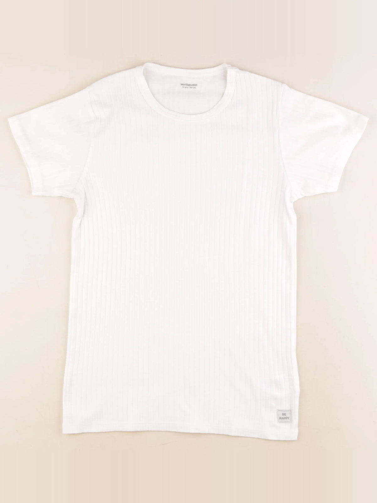 Vertbaudet - tee-shirt blanc - 14 ans