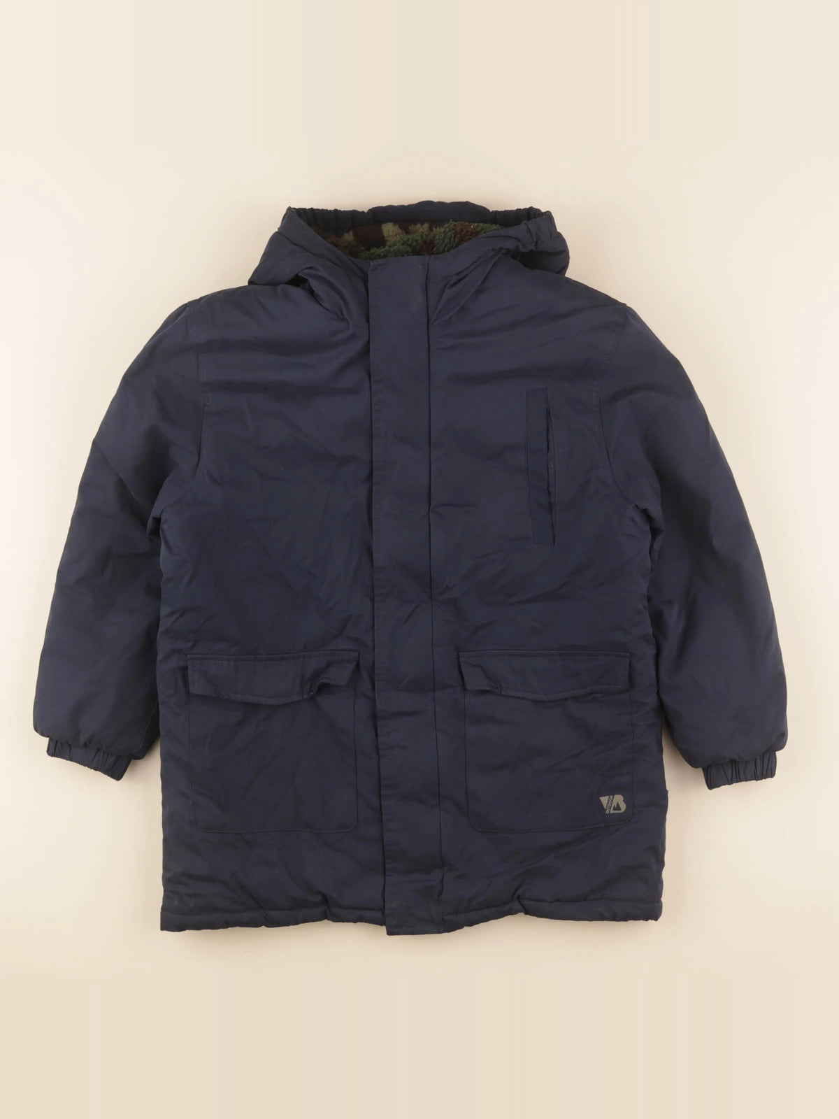 Vertbaudet - manteau bleu - 10 ans