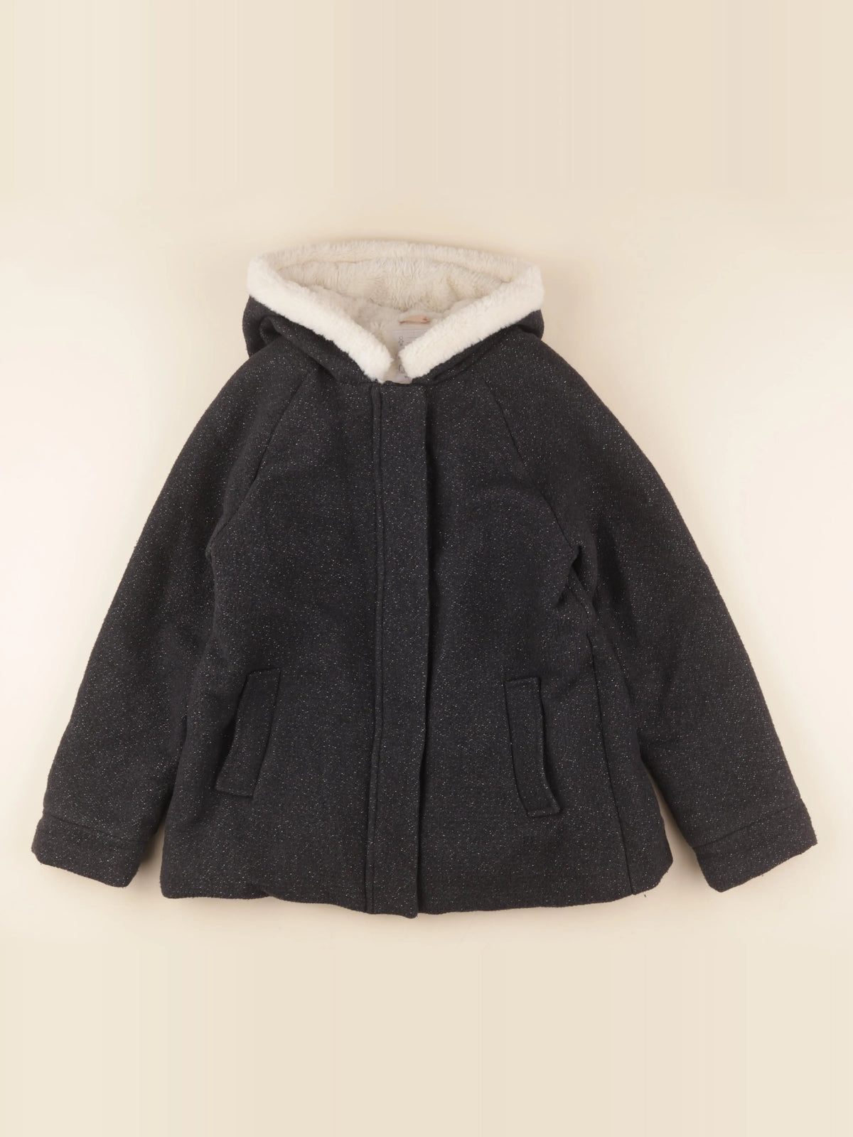 Vertbaudet - veste gris, argent - 12 ans