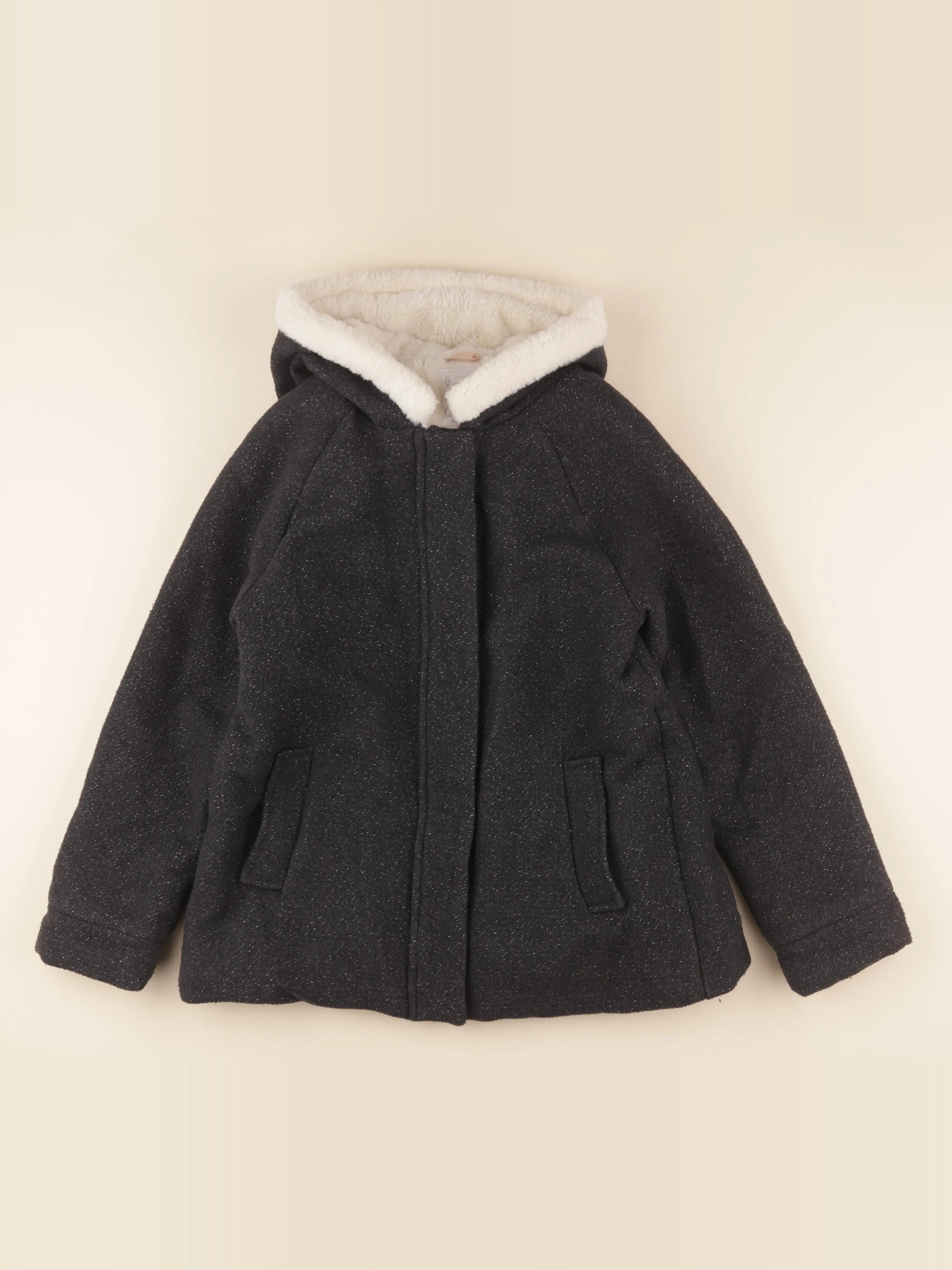 Vertbaudet - veste gris, argent - 12 ans