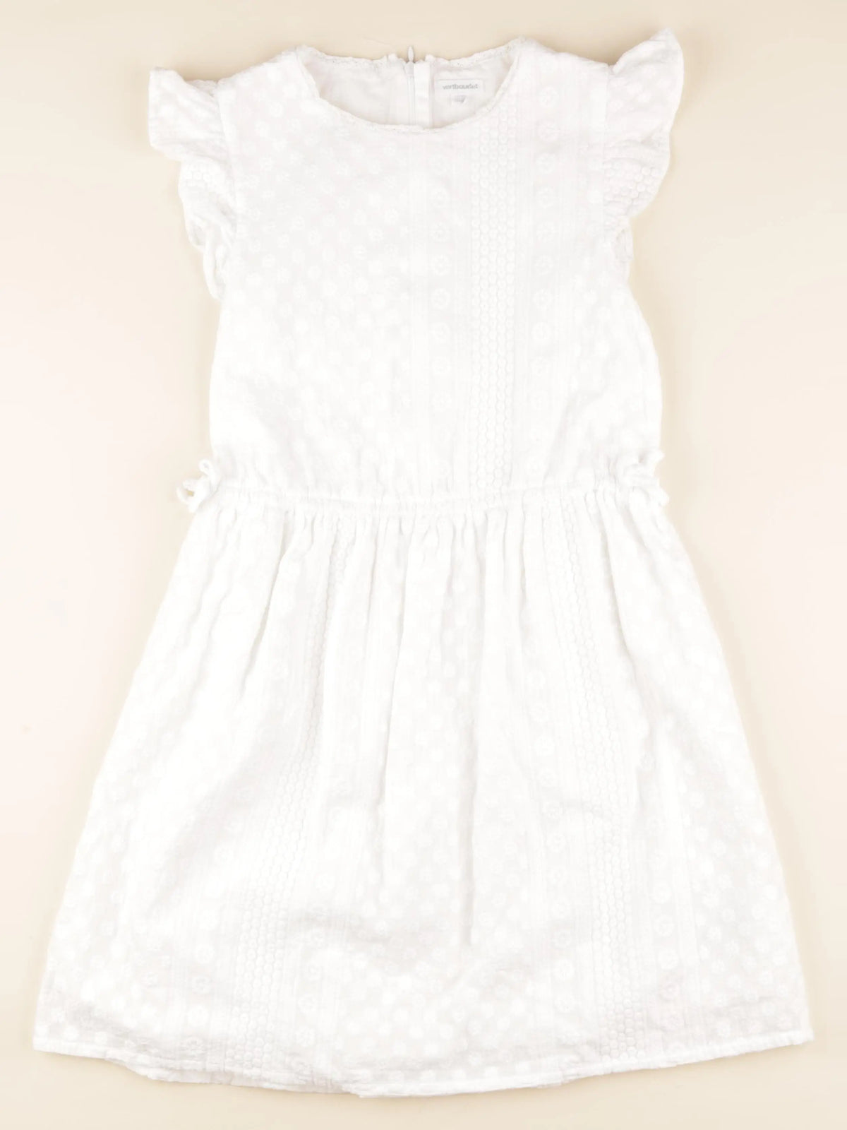 Vertbaudet - robe blanc - 12 ans