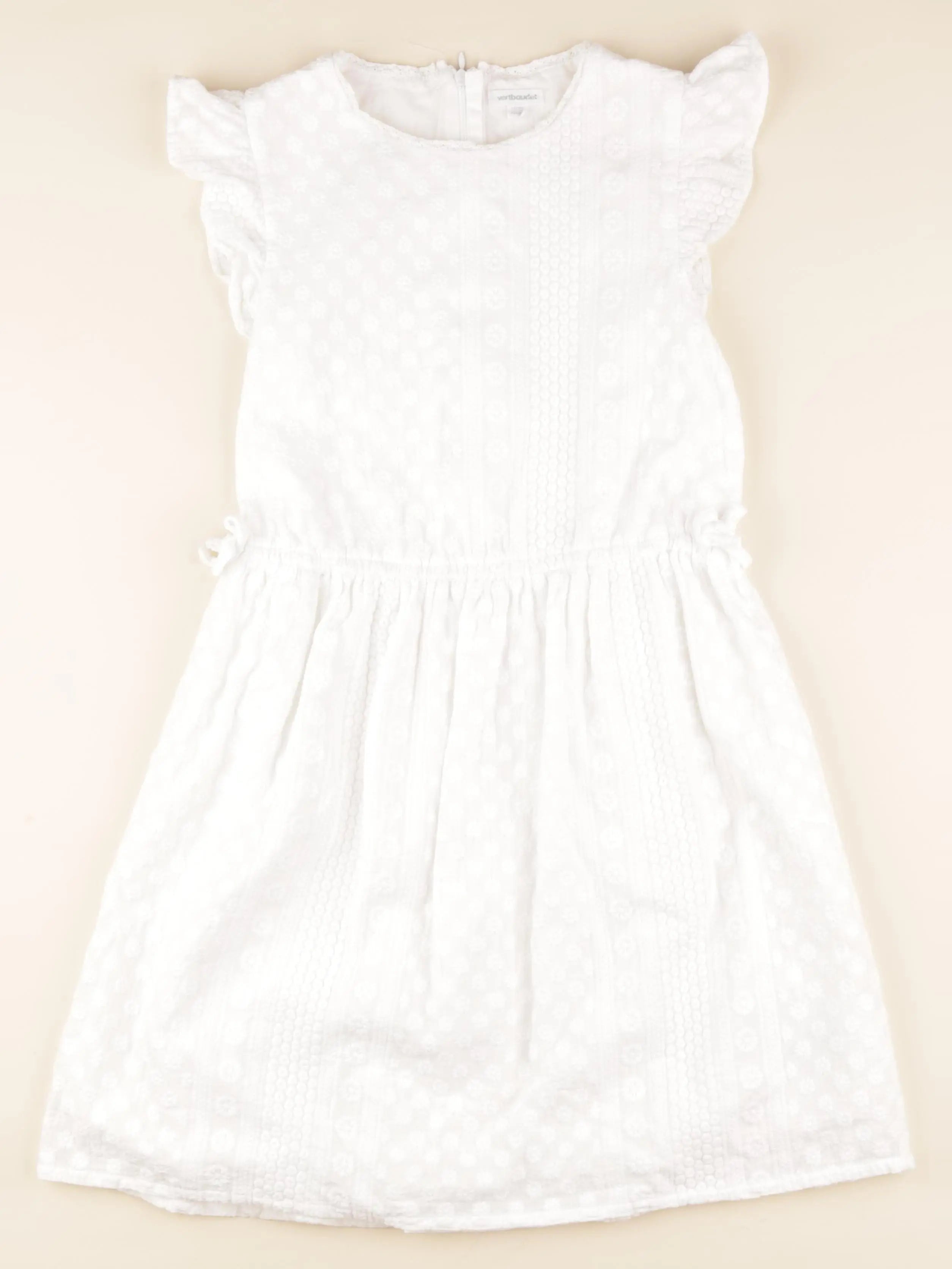Vertbaudet - robe blanc - 12 ans