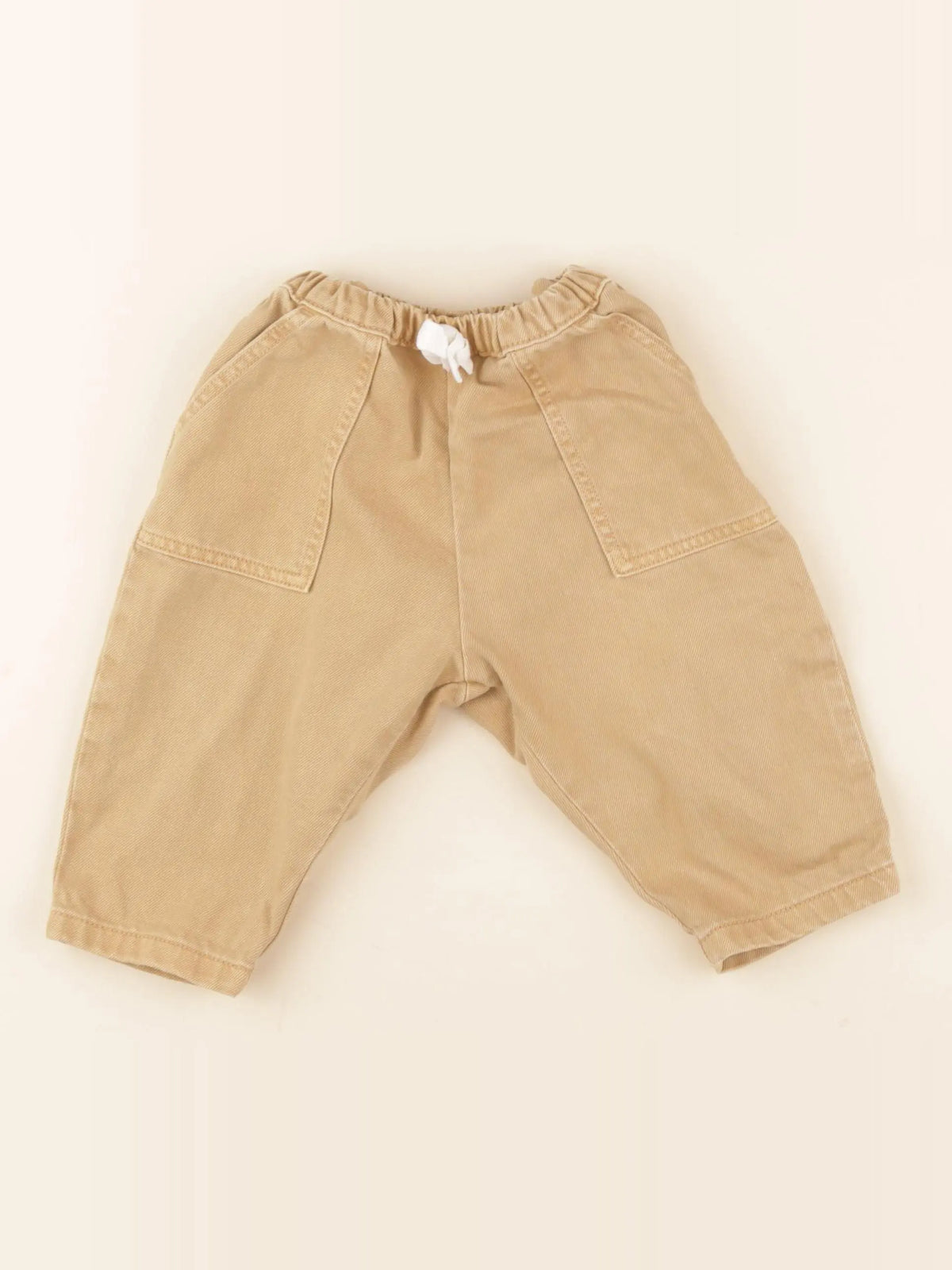 Petit Bateau - jean marron - 12 mois