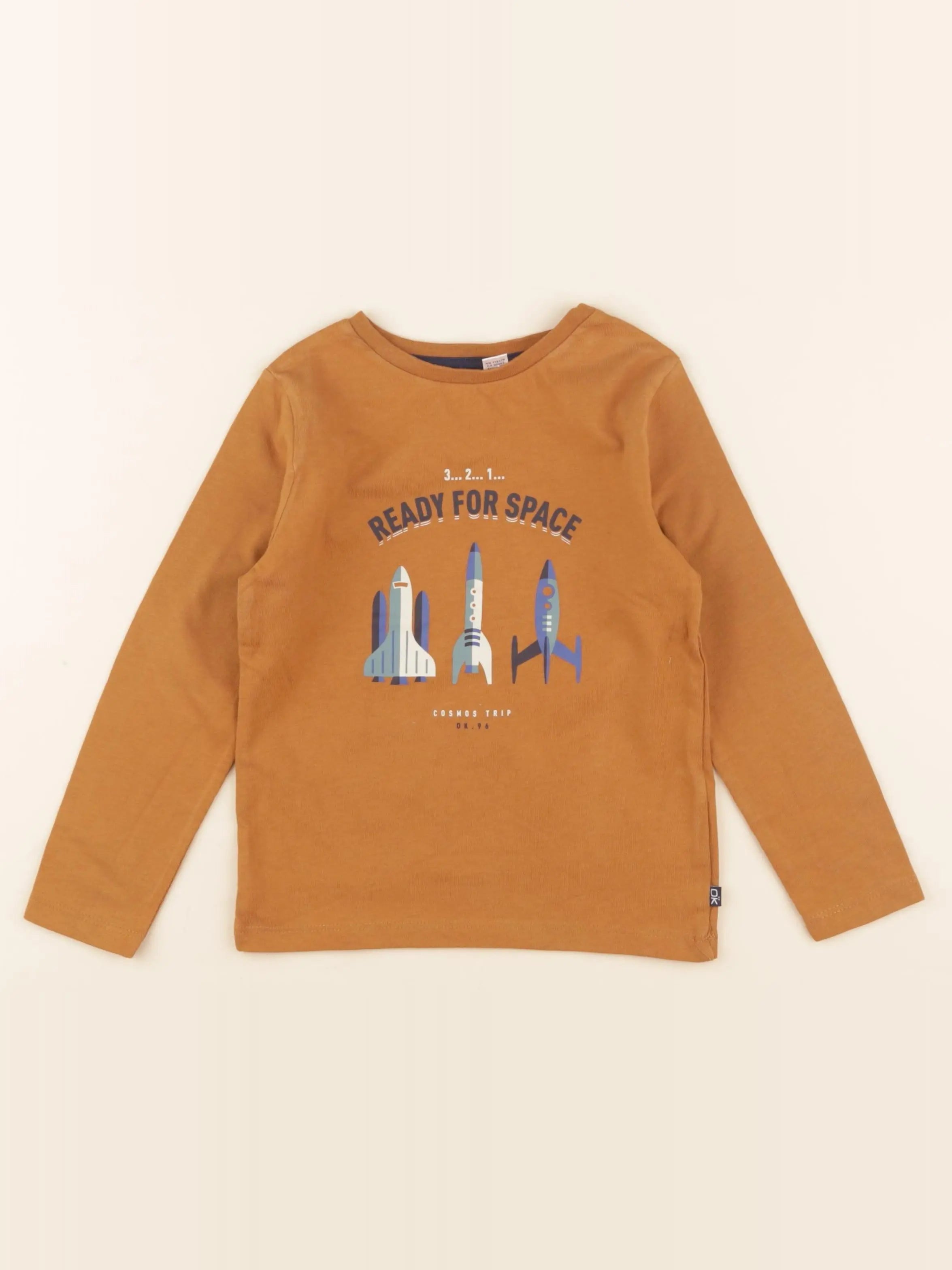 Okaidi - tee-shirt marron - 3 ans