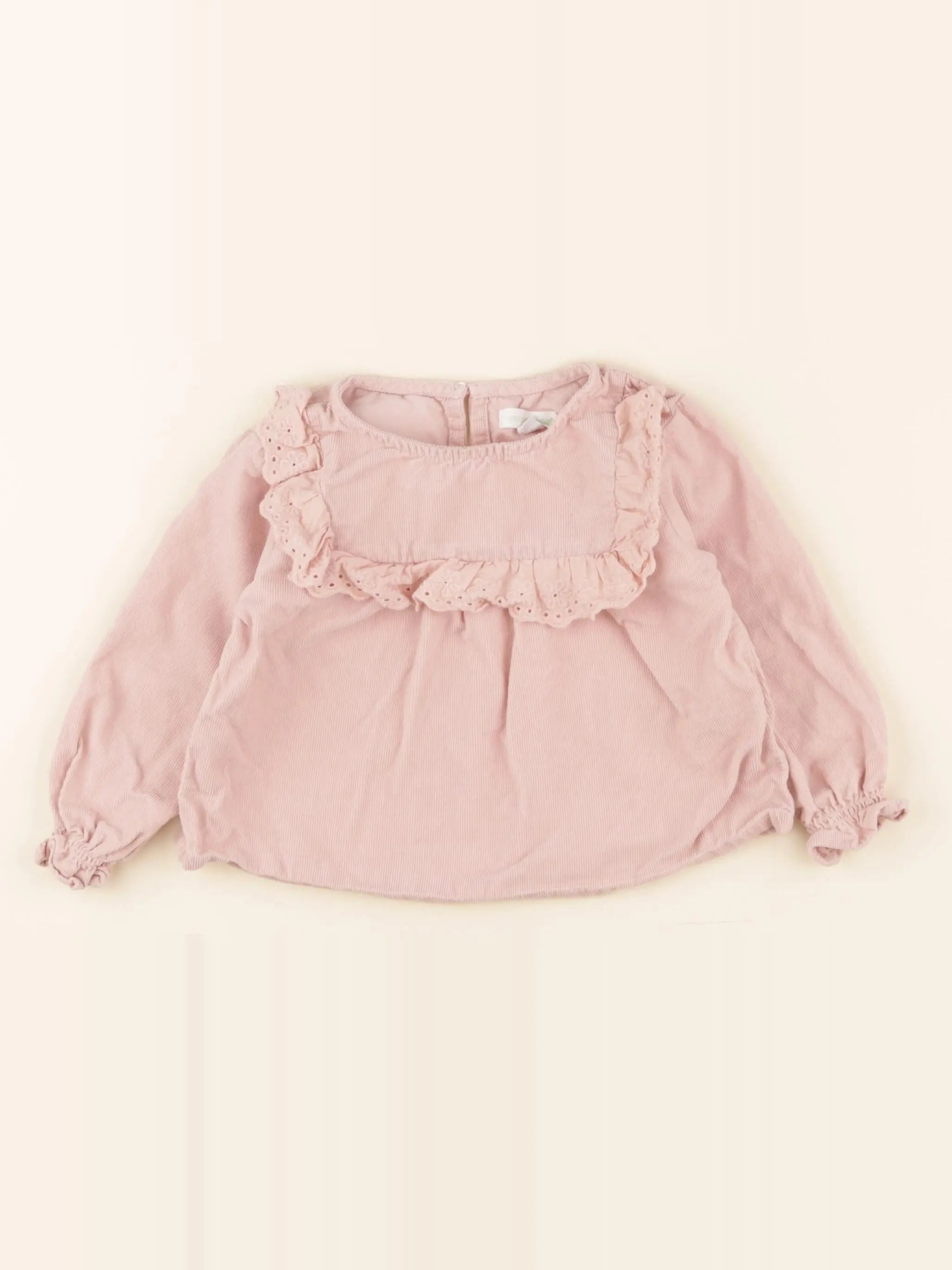 Vertbaudet - blouse rose - 2 ans