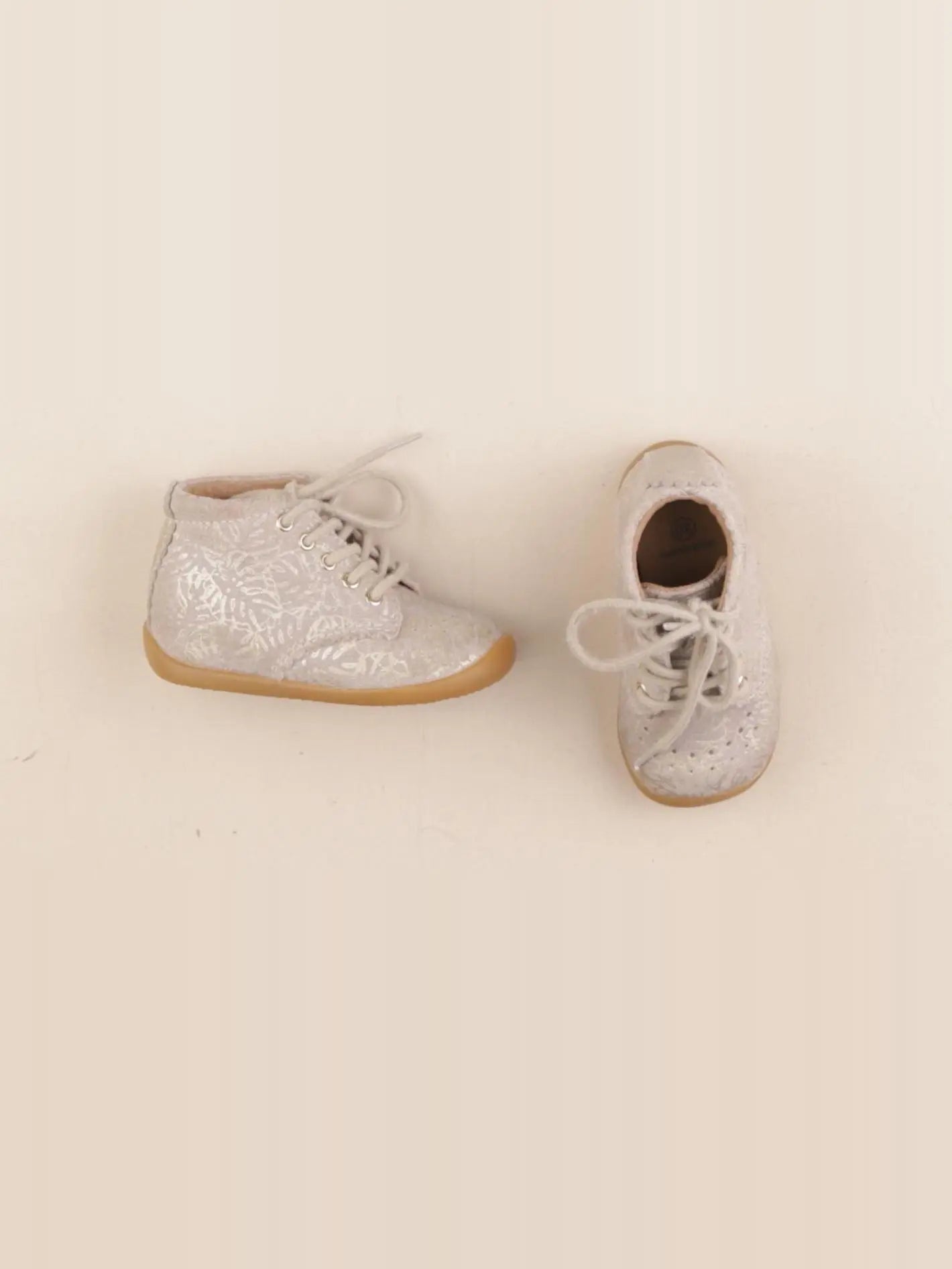Vertbaudet - bottillons beige, or - pointure 21
