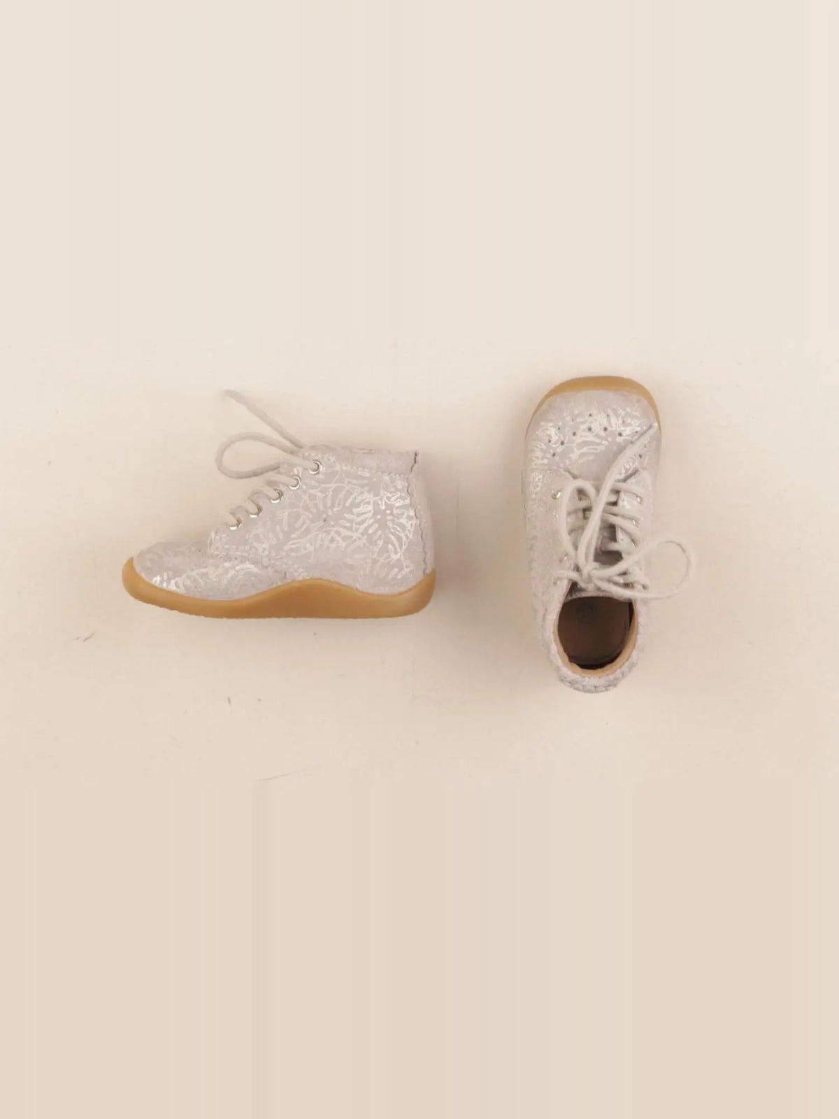 Vertbaudet - bottillons beige, or - pointure 21
