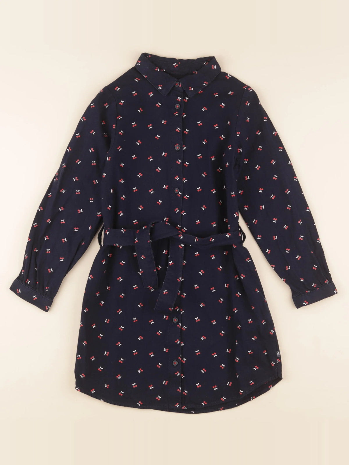Okaidi - robe bleu - 8 ans