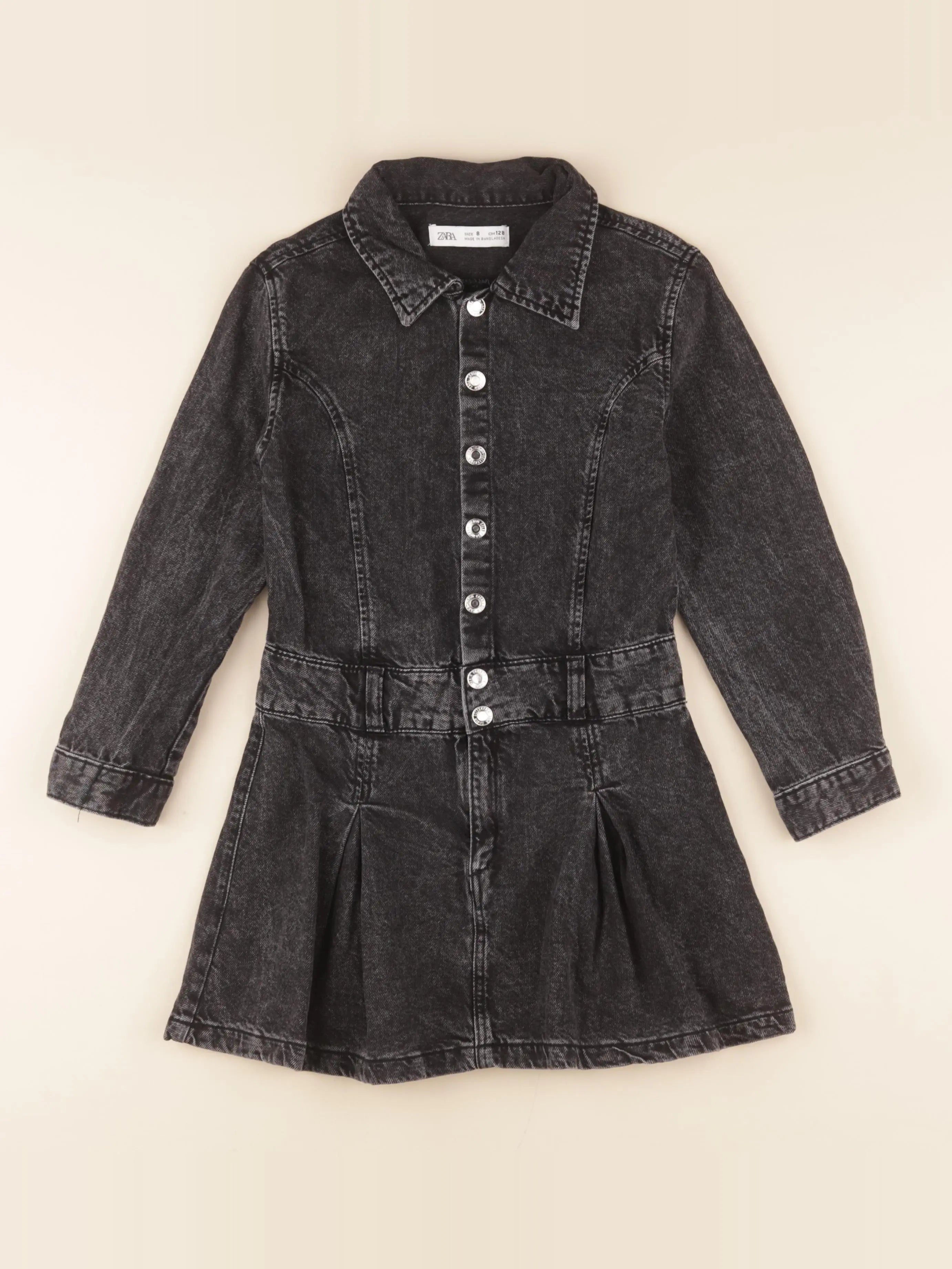 Zara - robe noir - 8 ans