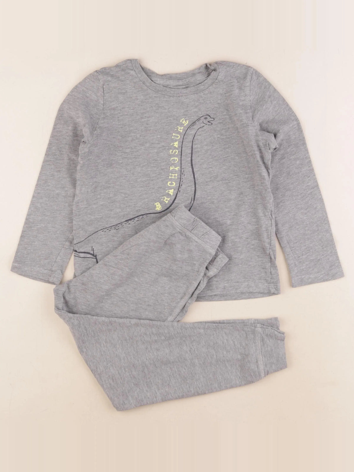 La Redoute - pyjama coton gris - 5 ans