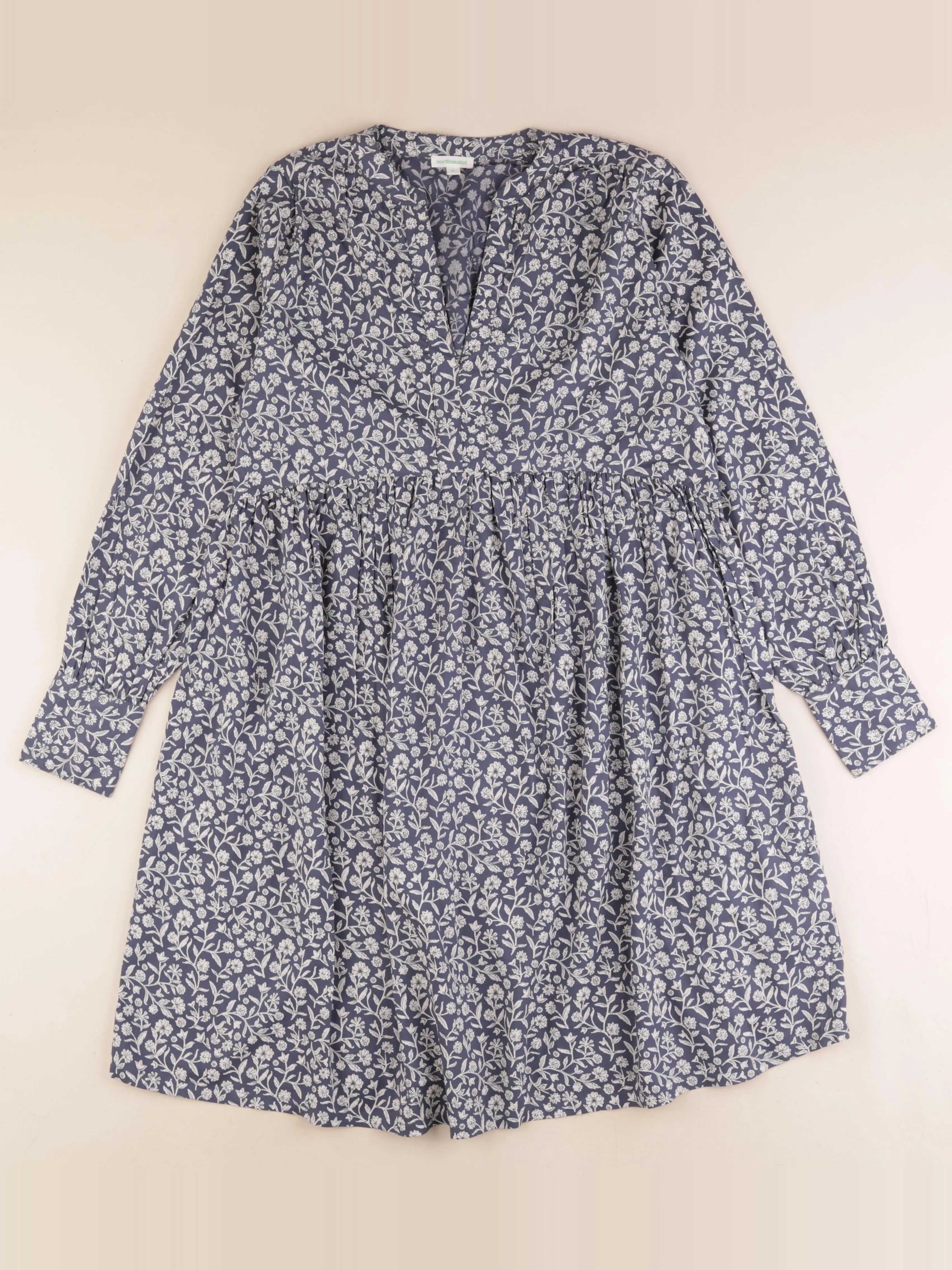 Vertbaudet - robe grossesse bleu - 36