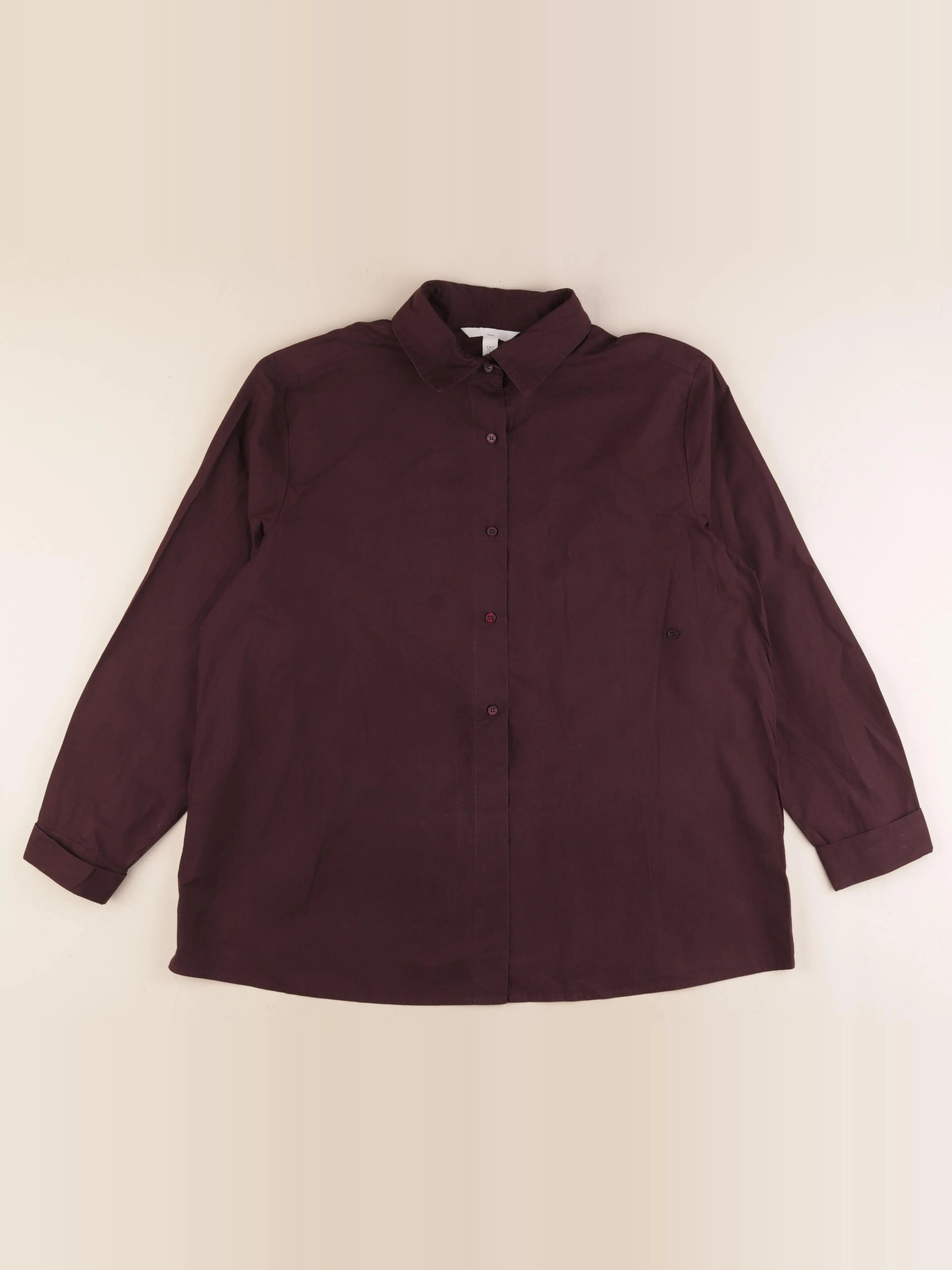 H&M - chemise grossesse violet - s