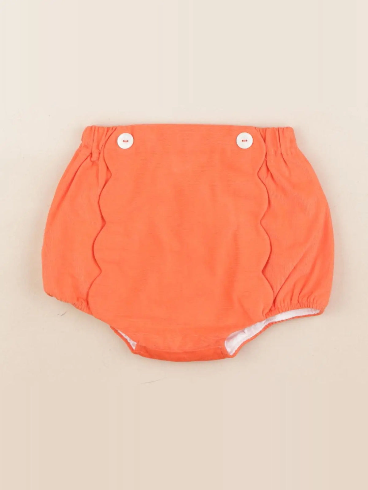 Jacadi - bloomer orange - 12 mois