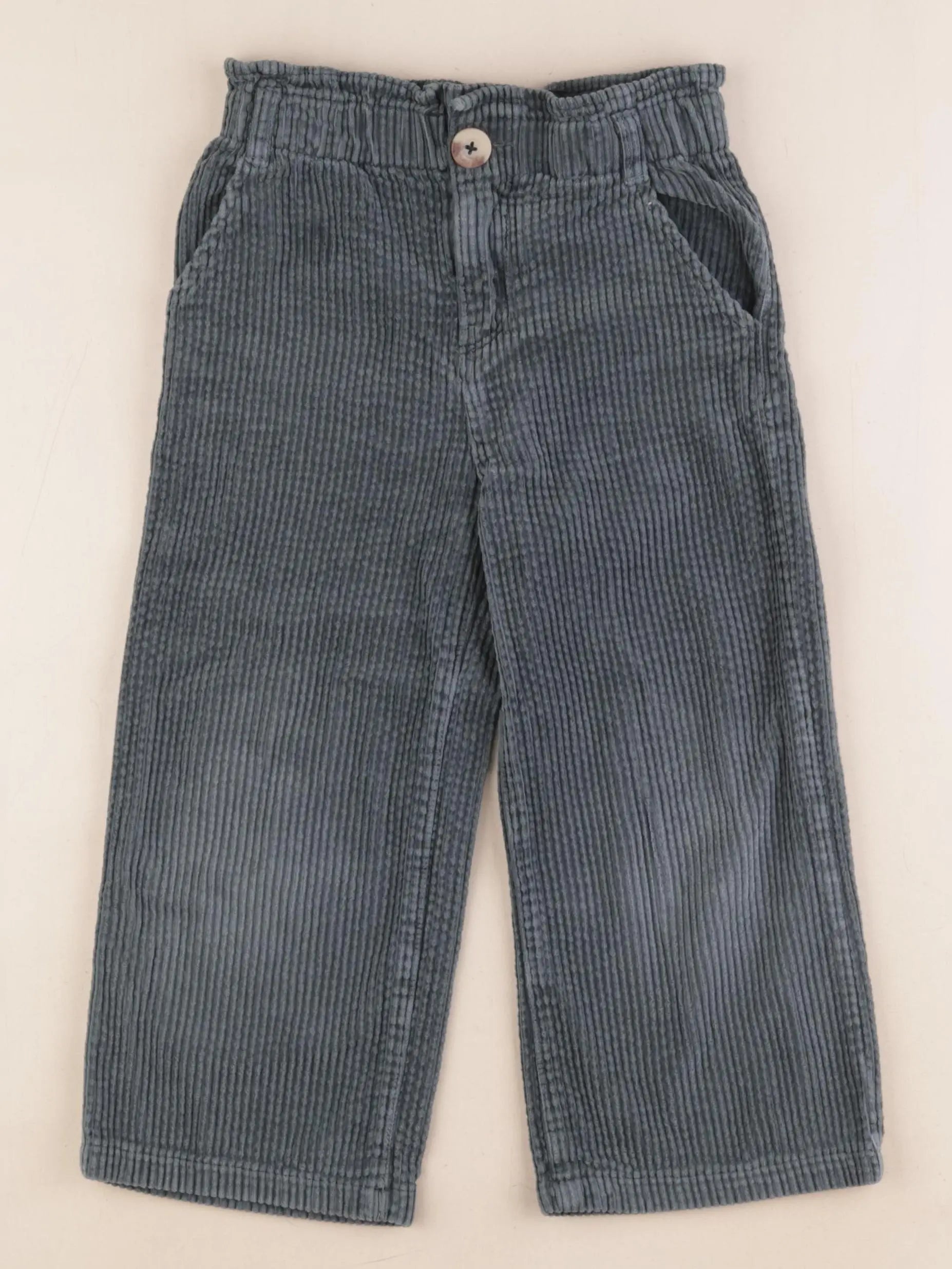 Vertbaudet - pantalon vert - 5 ans