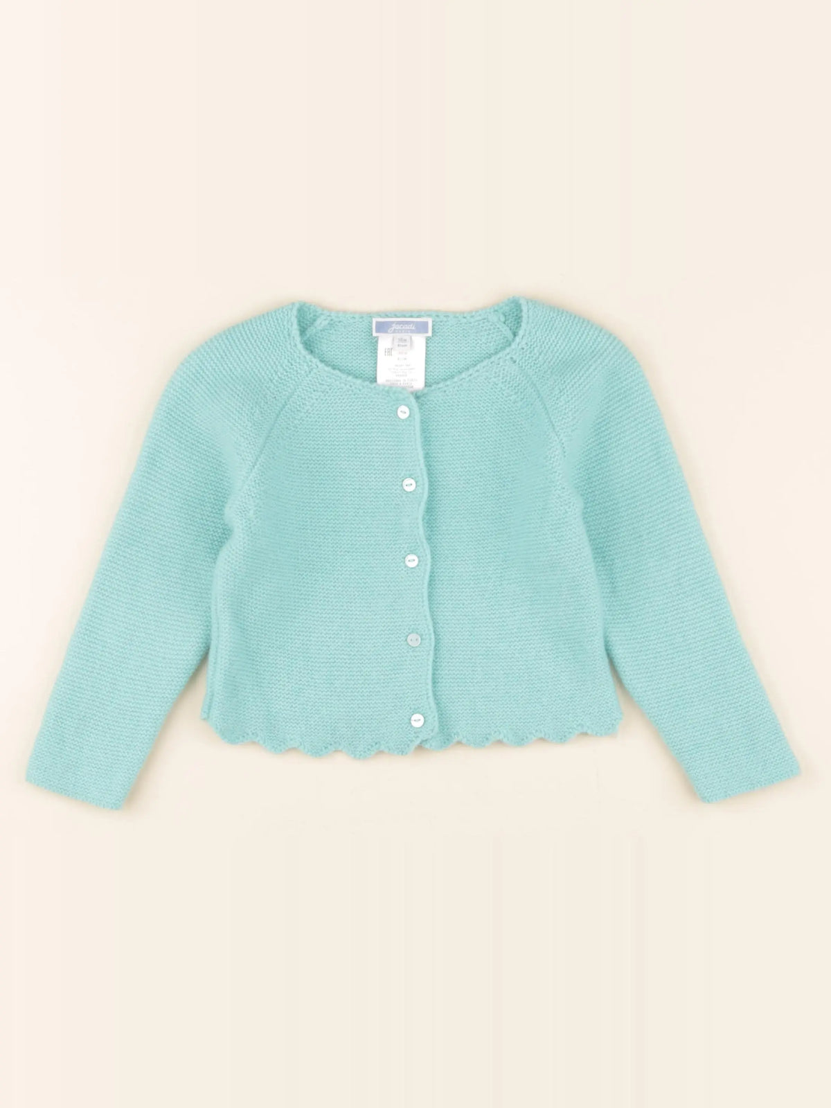 Jacadi - gilet bleu - 18 mois