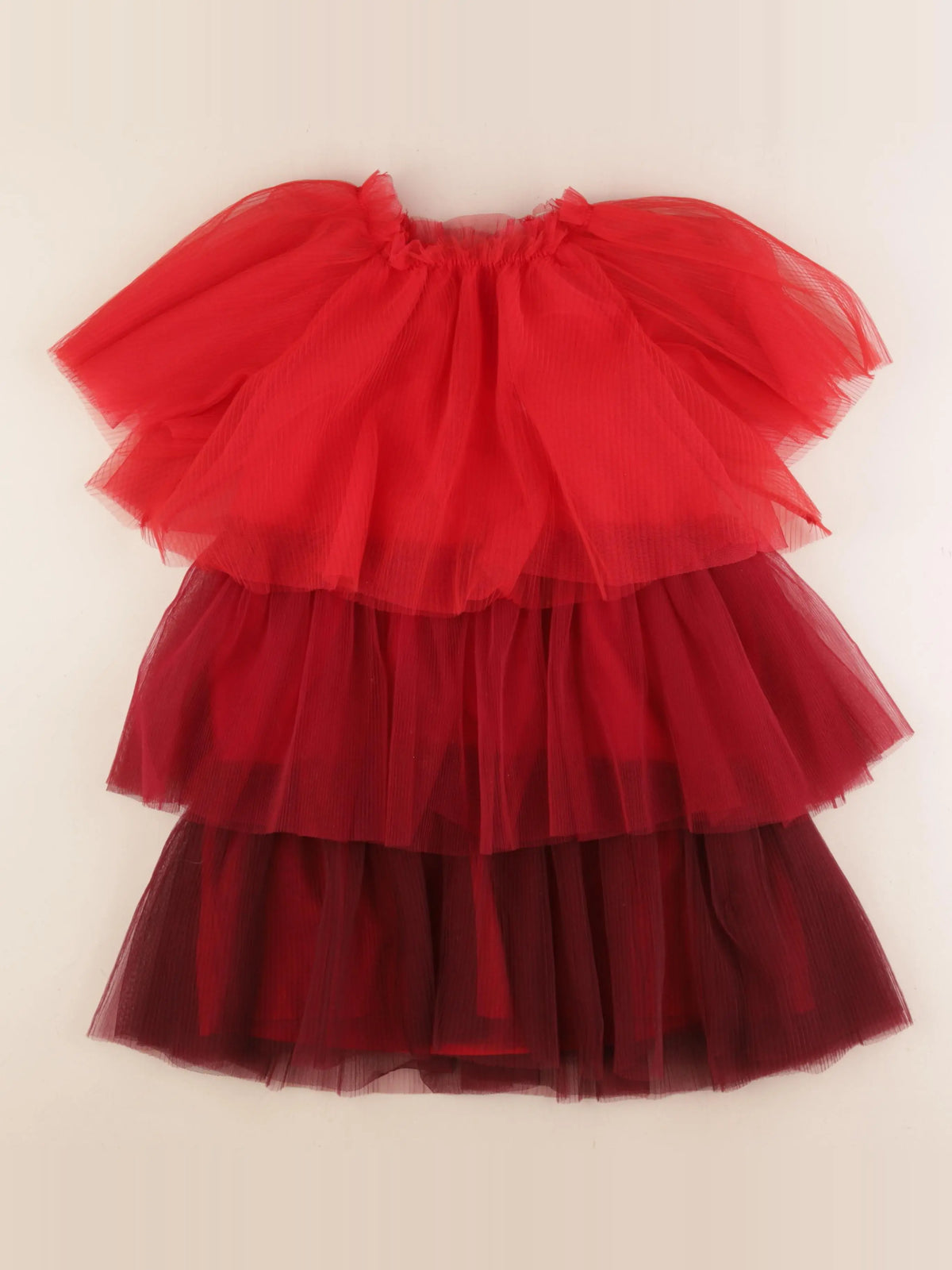 H&M - robe rouge - 8/9 ans