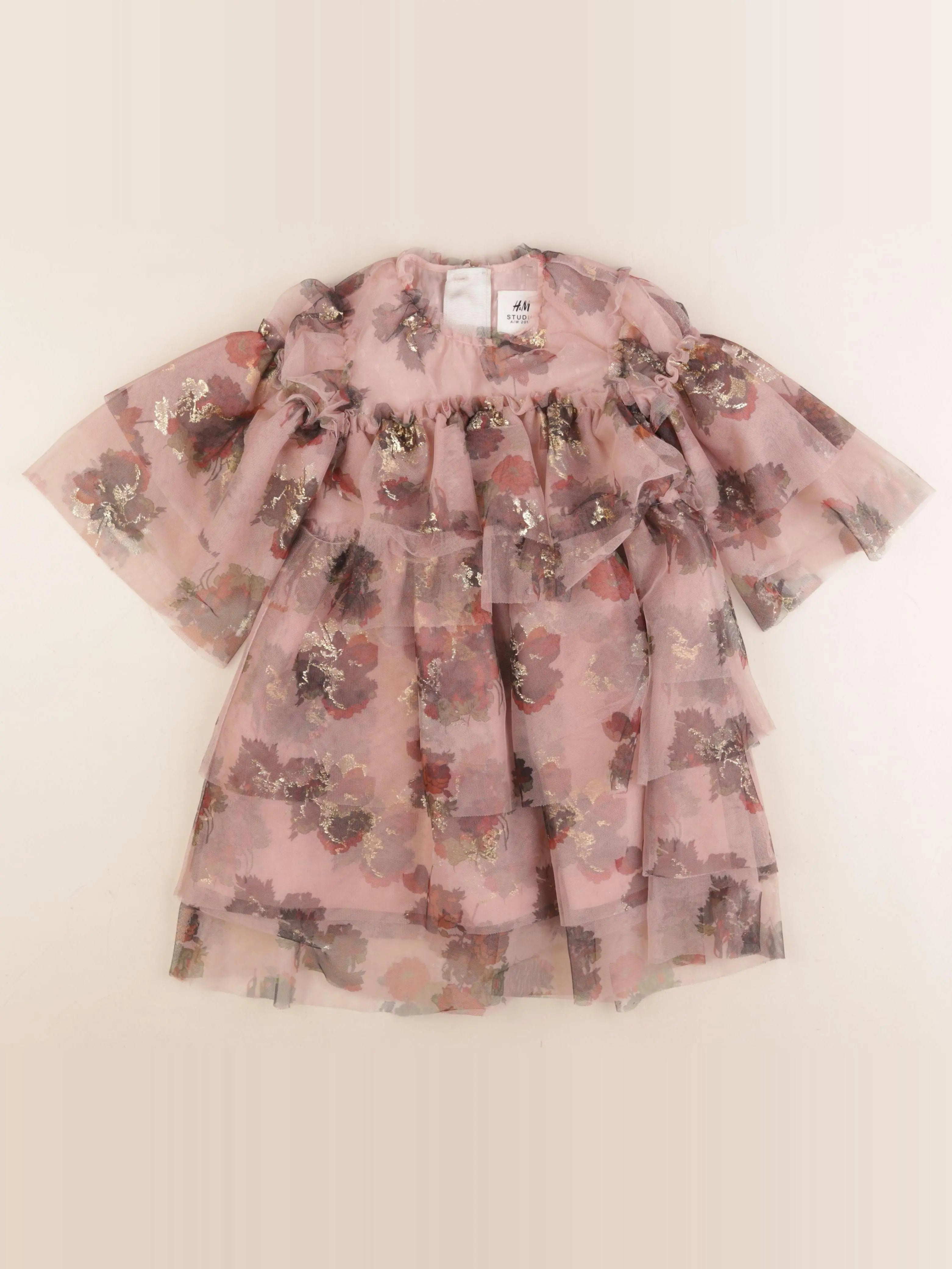 H&M - robe multicolore - 2/4 ans