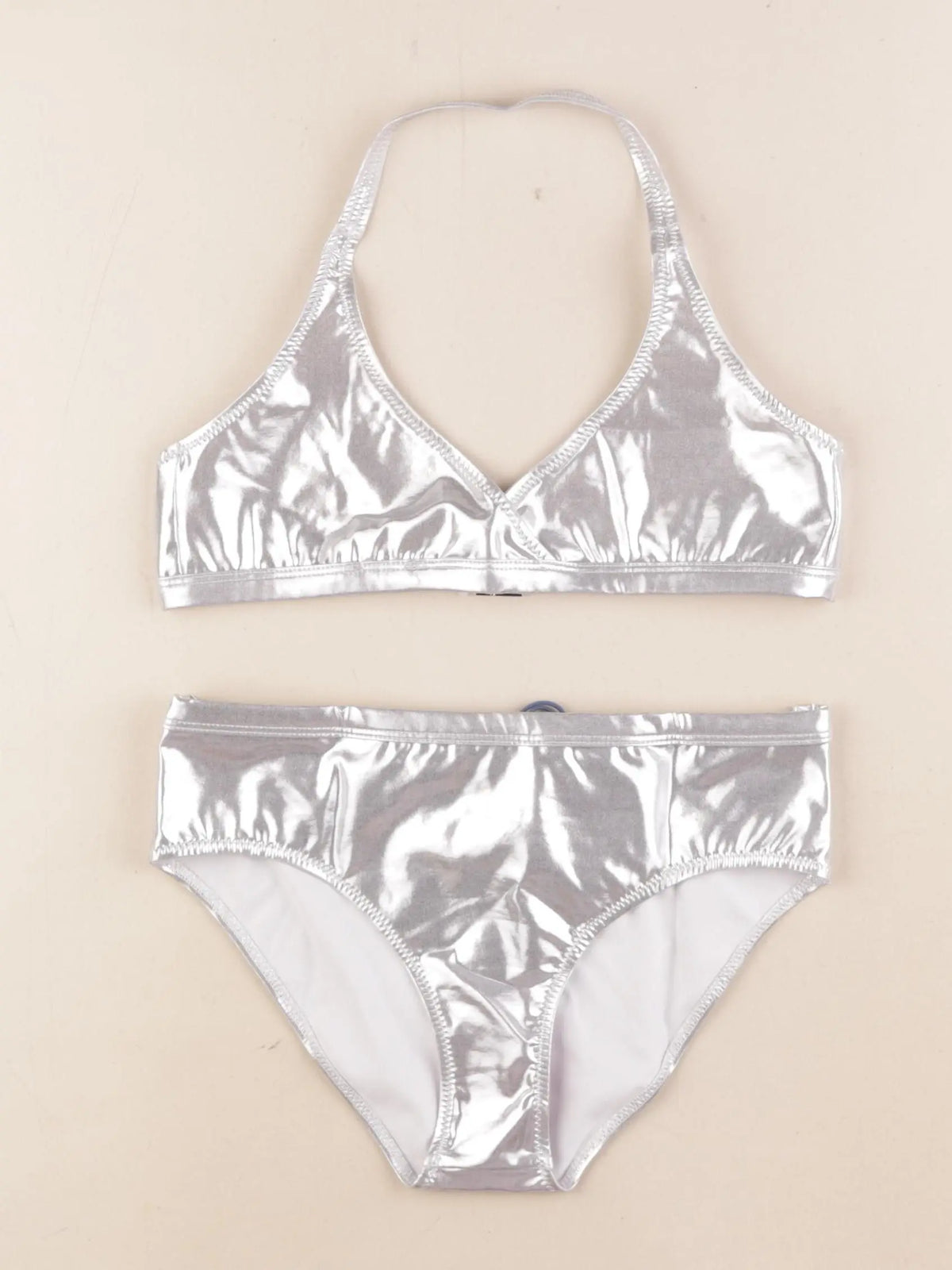 We are kids - maillot de bain argent - 10/11 ans