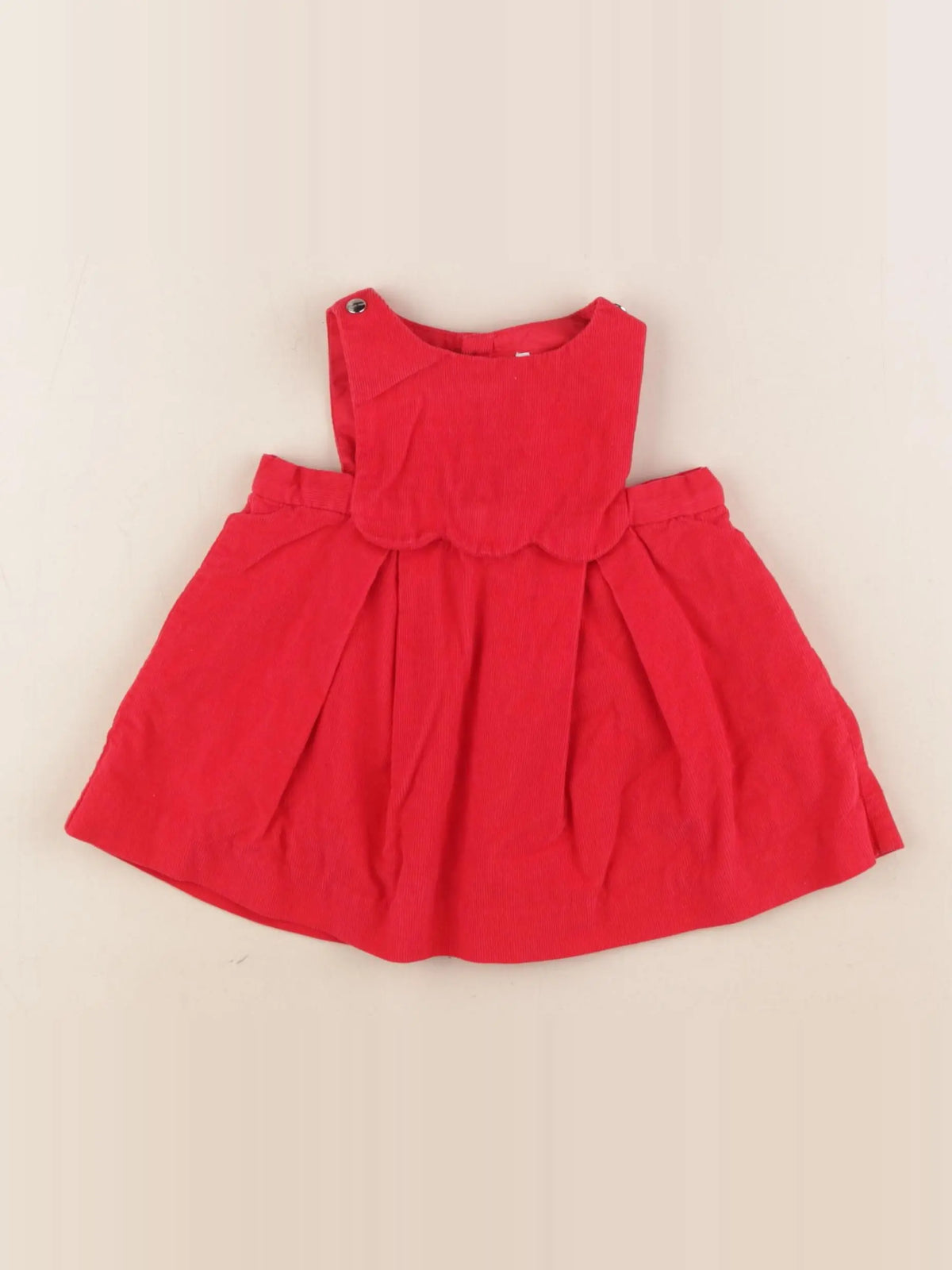 Jacadi - robe rouge - 6 mois