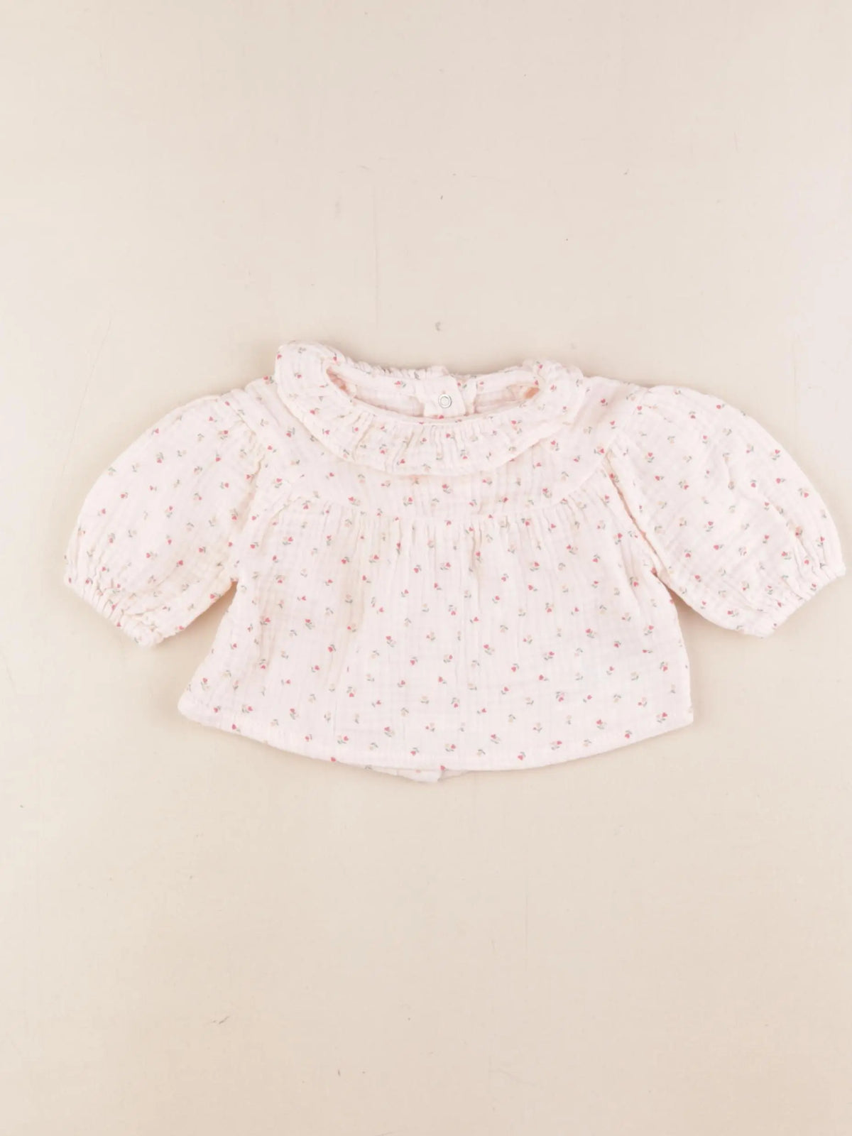 Vertbaudet - blouse multicolore - 1 mois