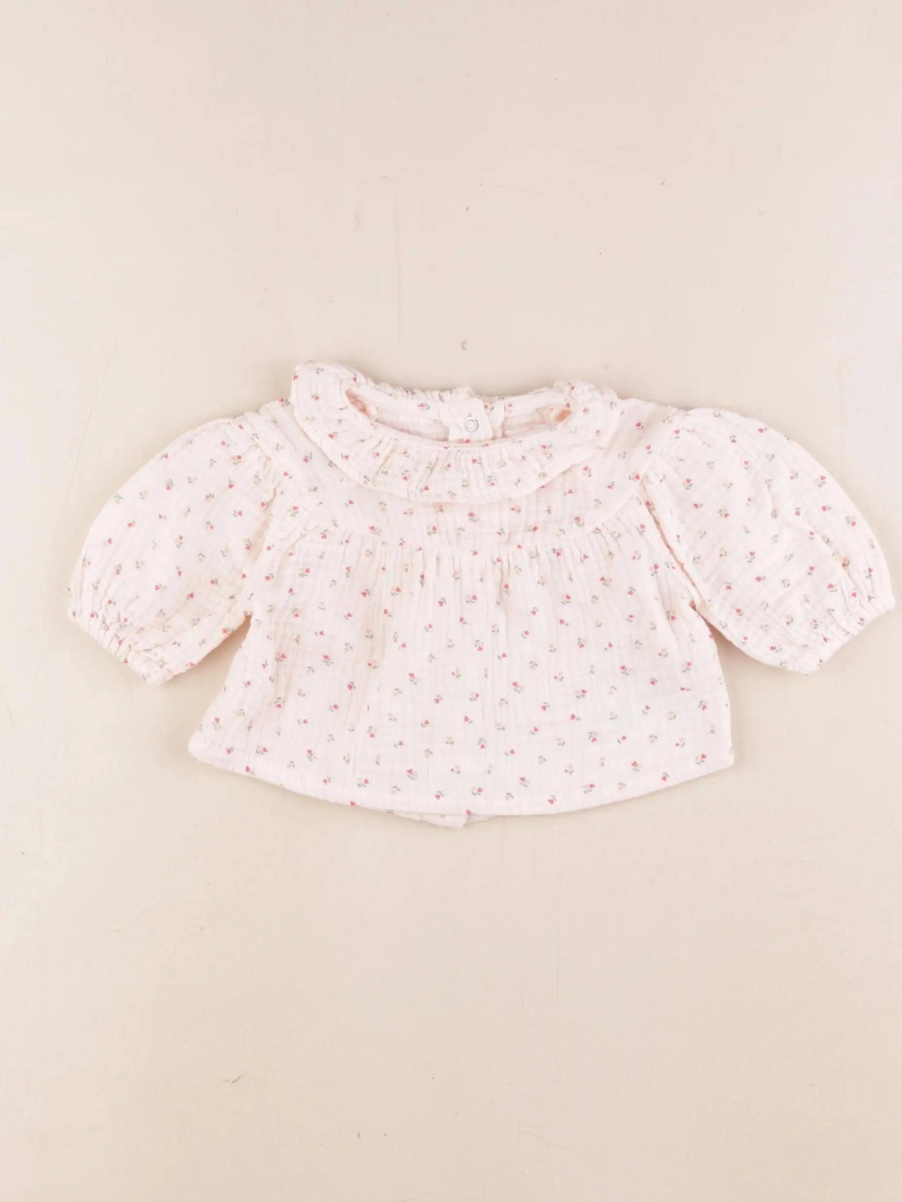 Vertbaudet - blouse multicolore - 1 mois